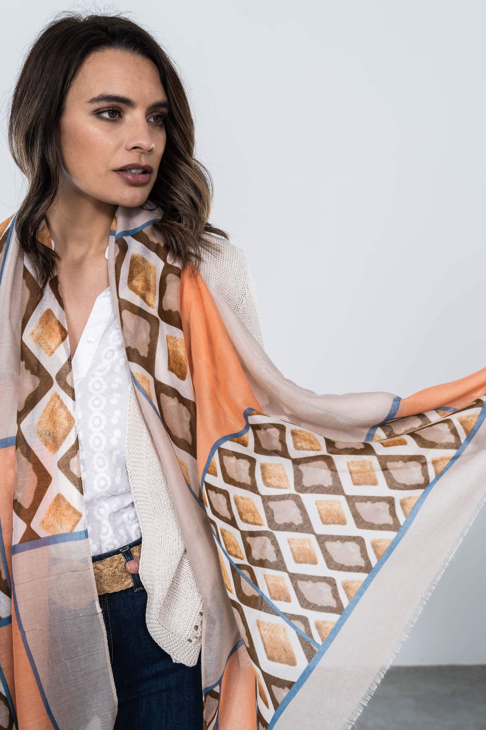 FOULARD GEOMETRICO