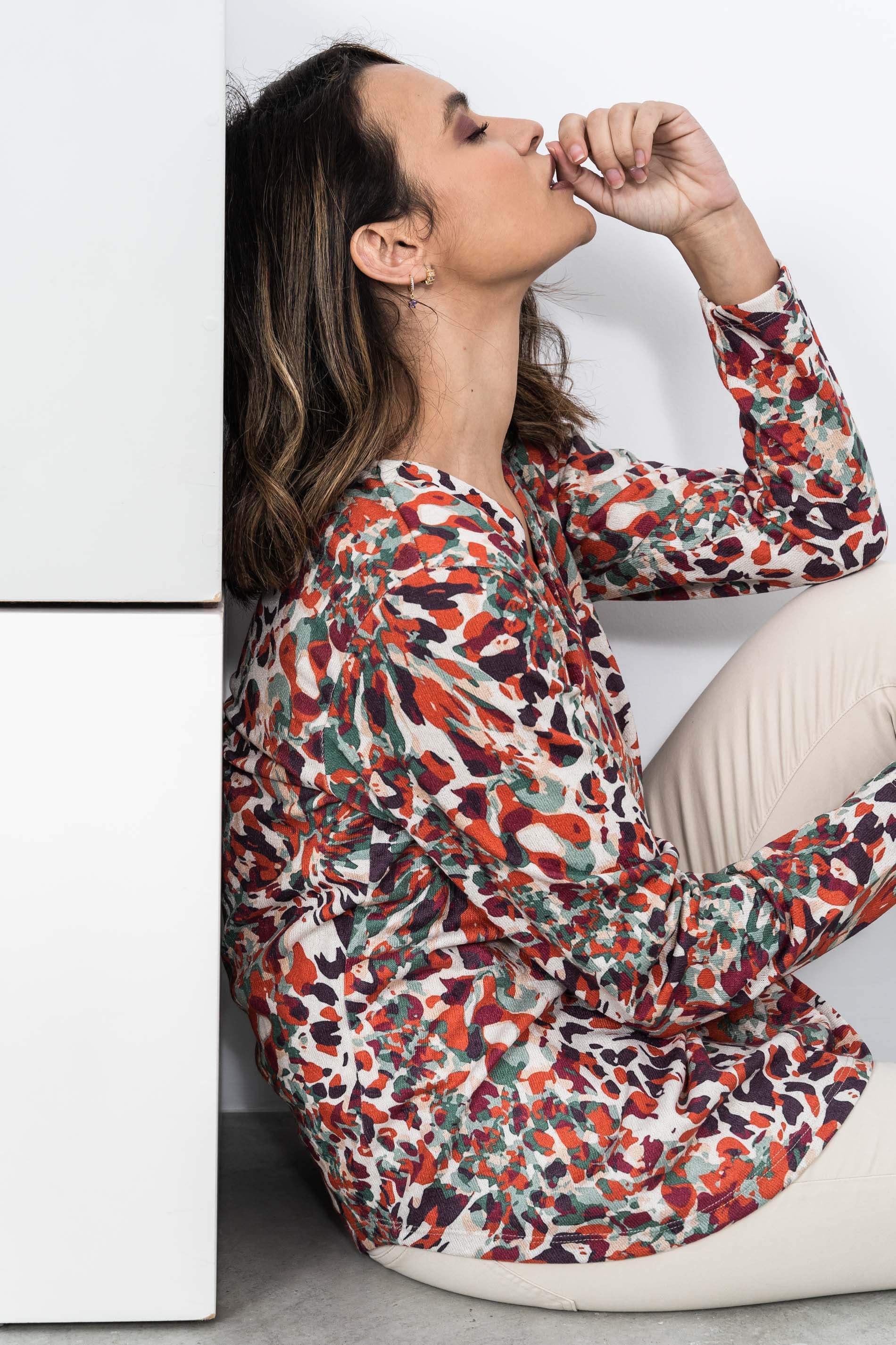 JERSEY FUELLE MANCHAS COLORES