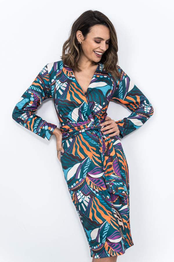 VESTIDO DETALLE CINTURA