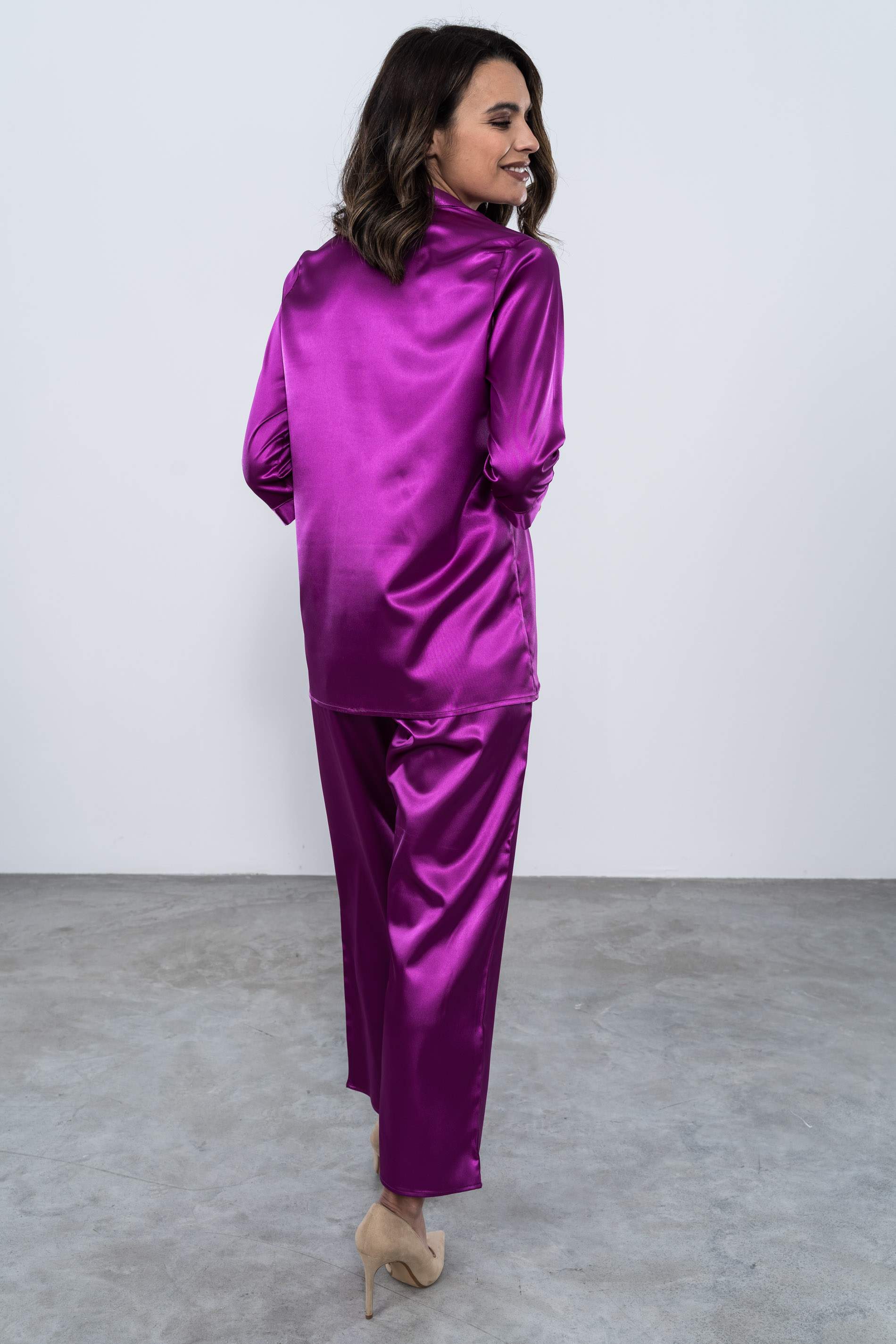 PANTALON ANCHO SATEN BUGANVILLA