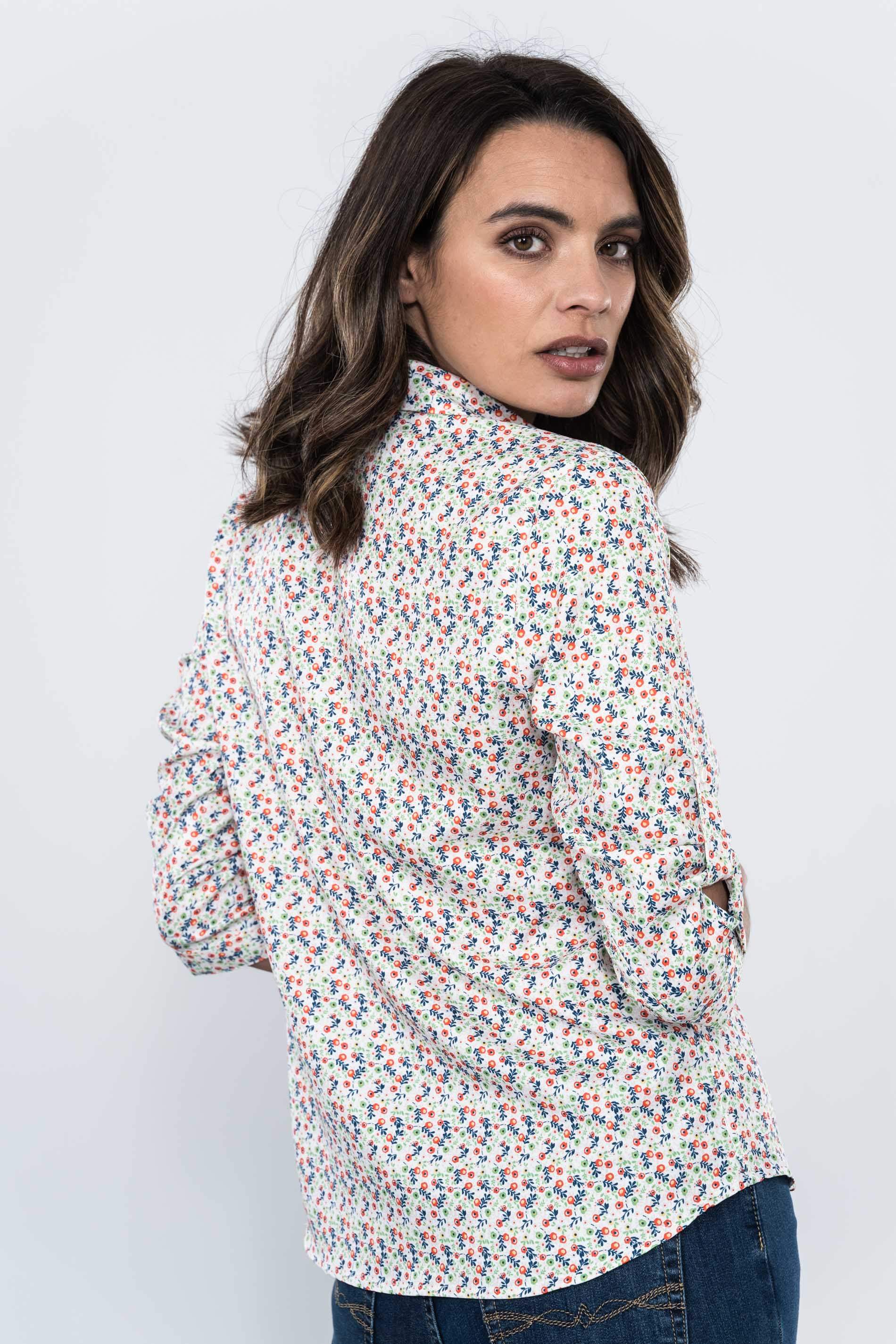 CAMISA FLOR PEQUEÑA MF