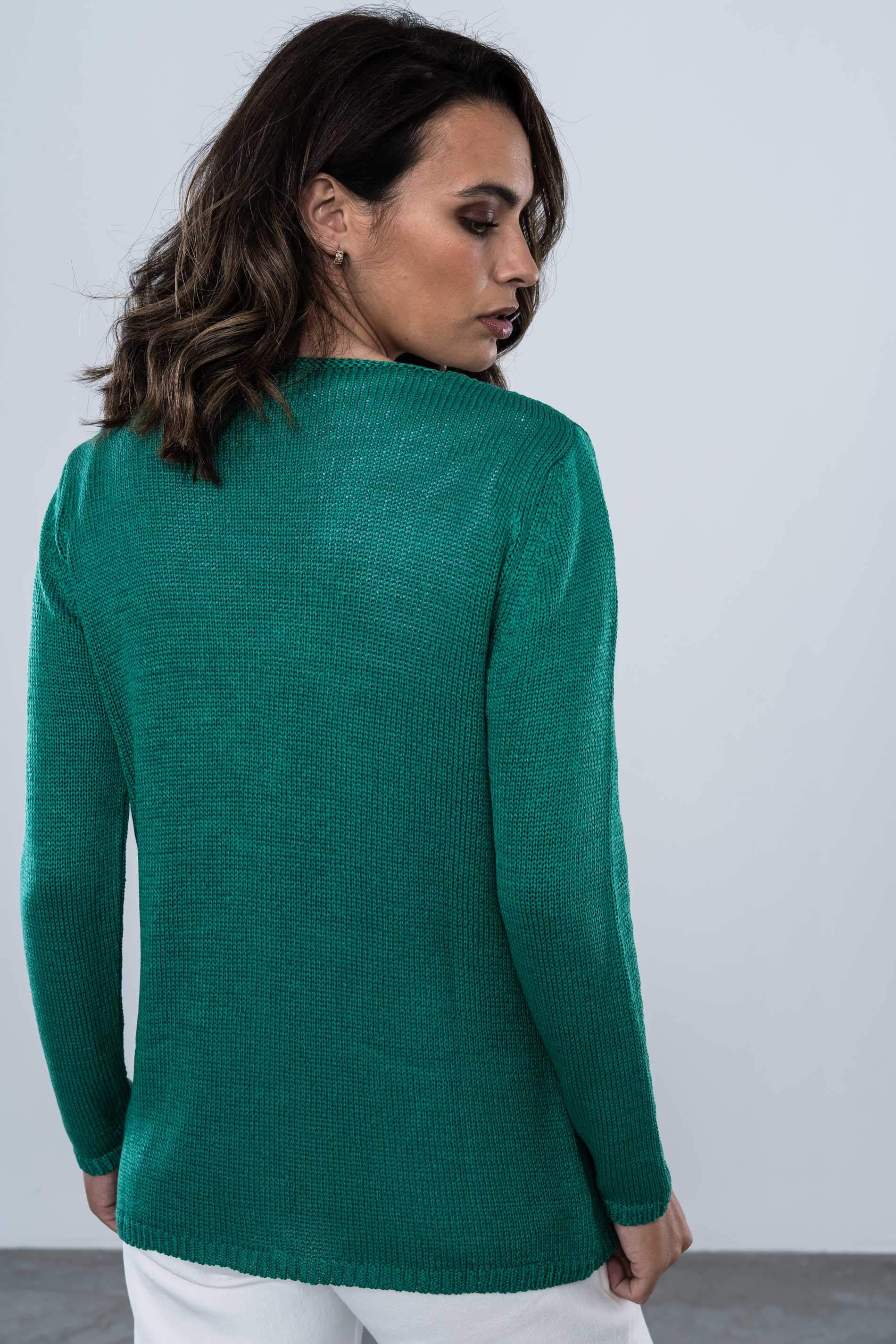 CHAQUETA CALADOS BOLSILLOS VERDE