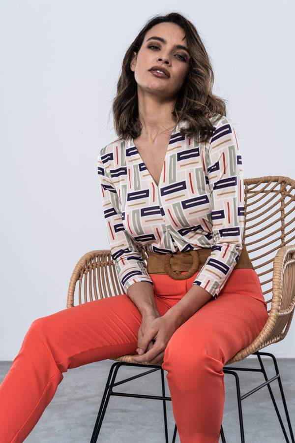 CAMISETA GEOMETRICA FUELLE M FRANCESA