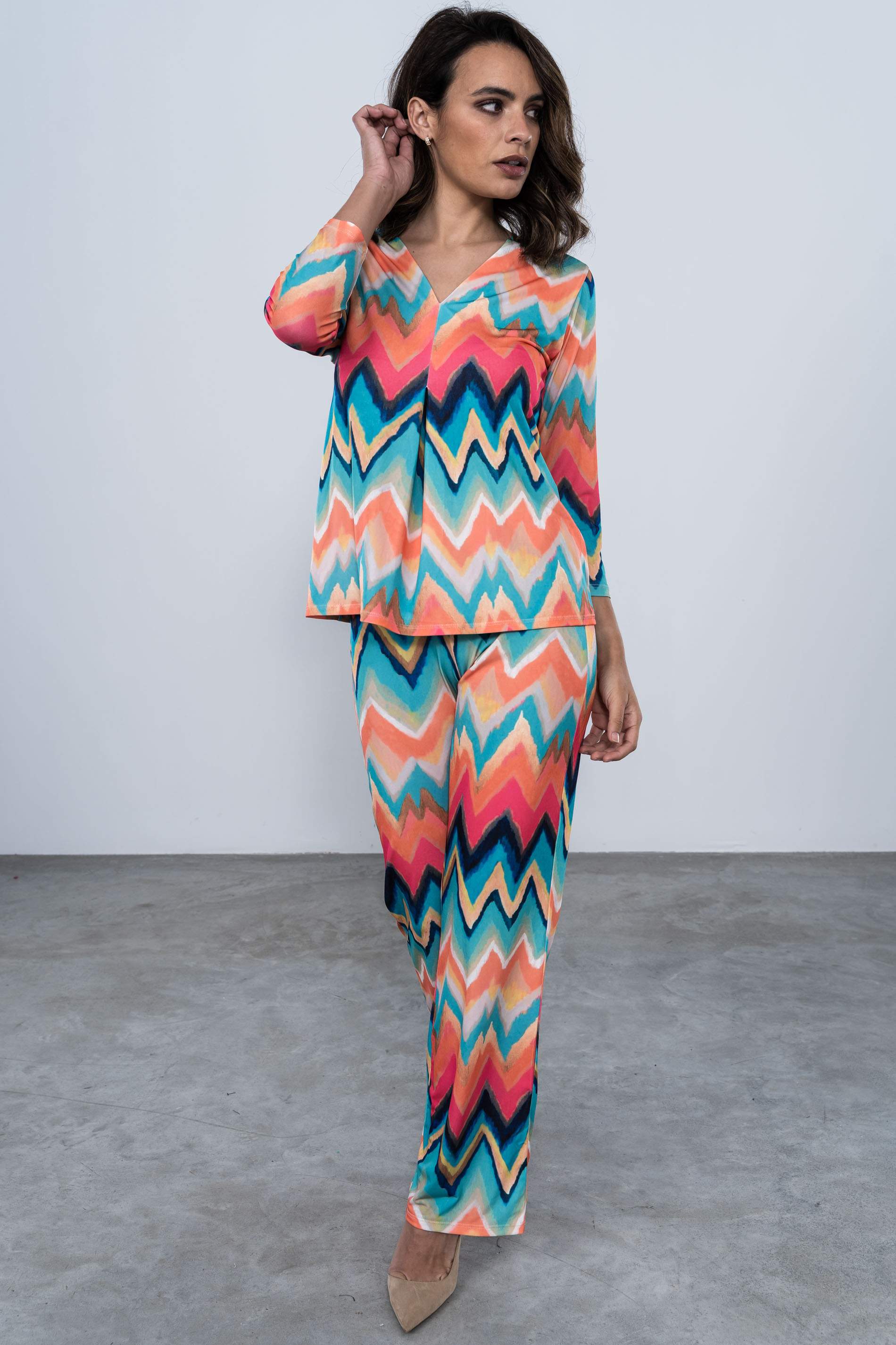 PANTALON ZIG-ZAG COLORES