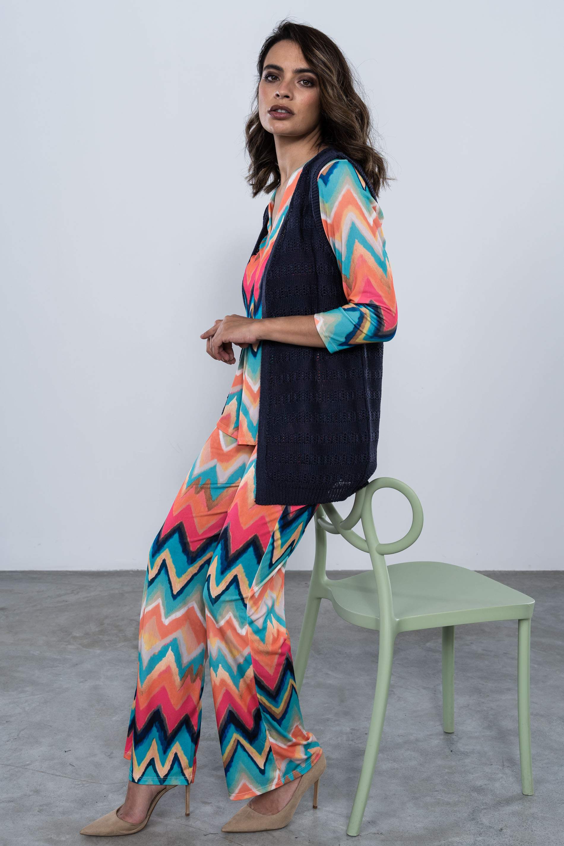 PANTALON ZIG-ZAG COLORES