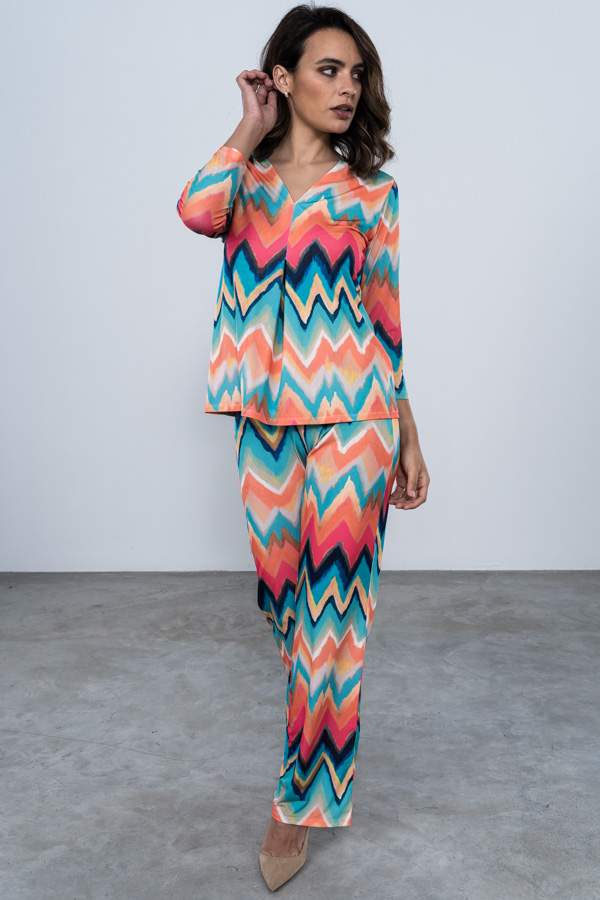 PANTALON ZIG-ZAG COLORES