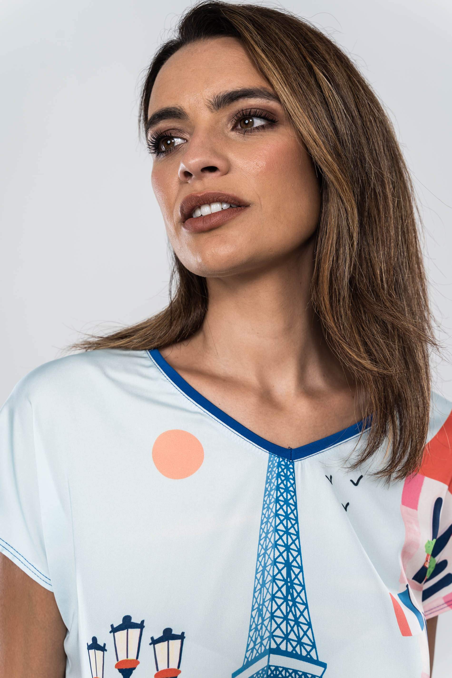 CAMISETA COMBINADA PARIS