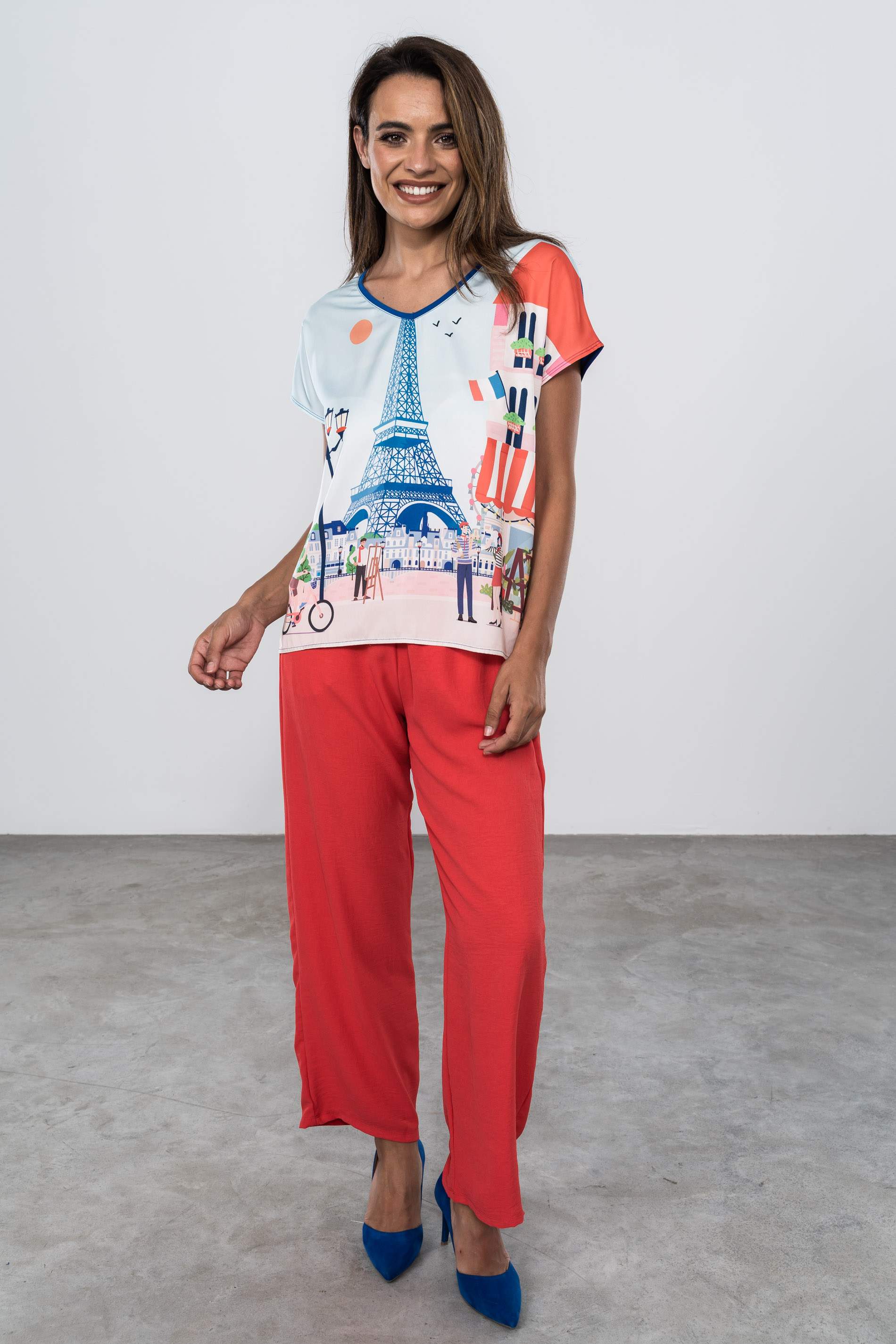CAMISETA COMBINADA PARIS