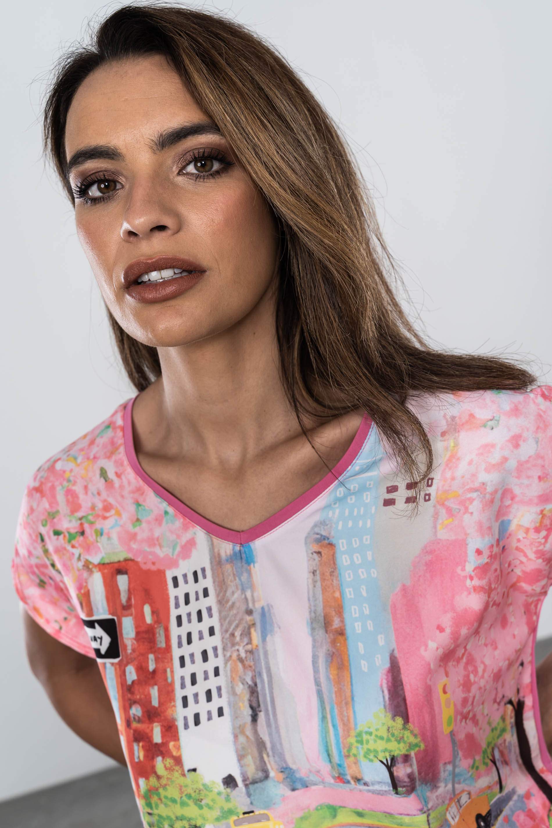 CAMISETA COMBINADA CIUDAD