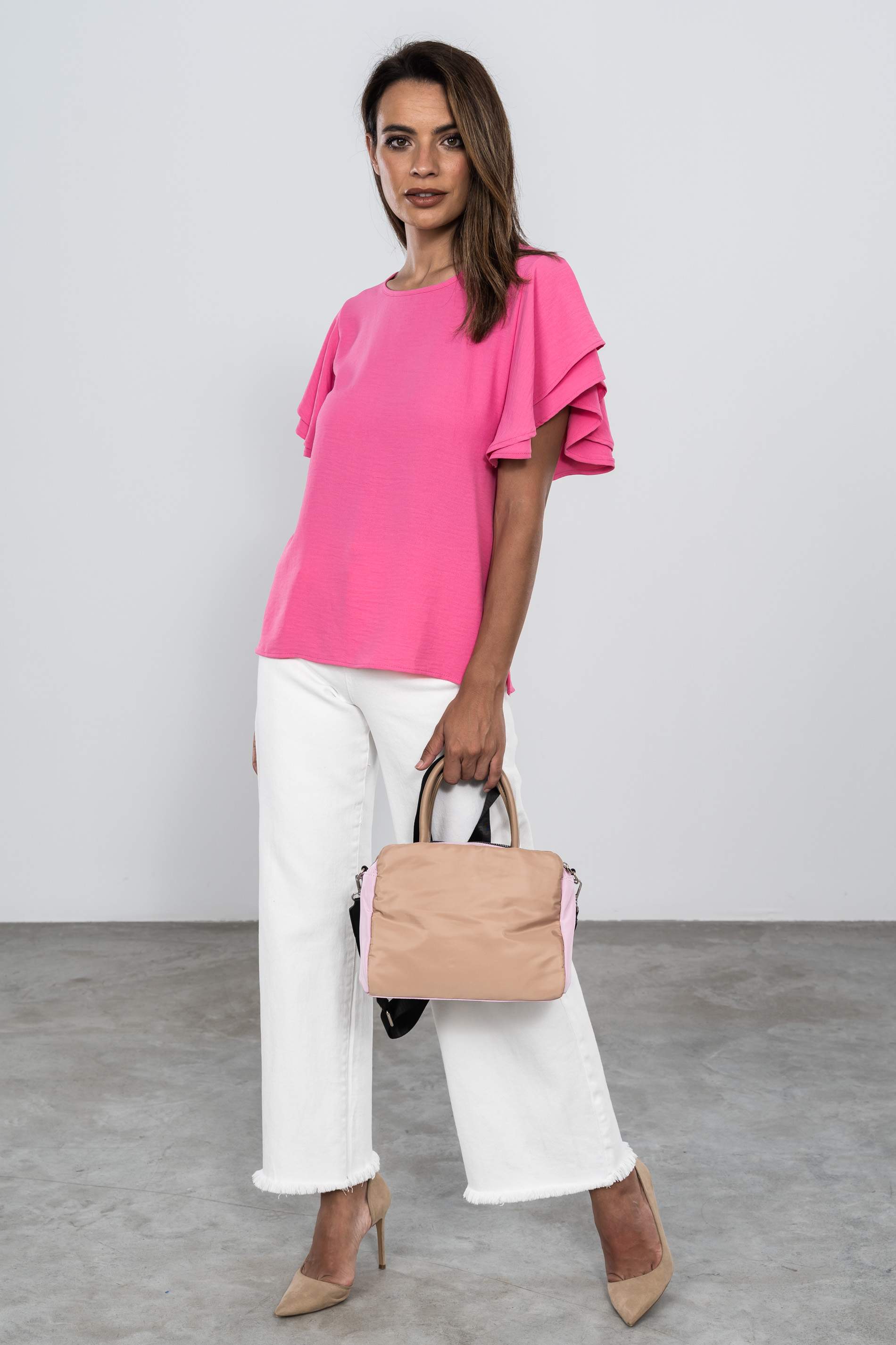 BLUSA MANGA DOBLE CAPA