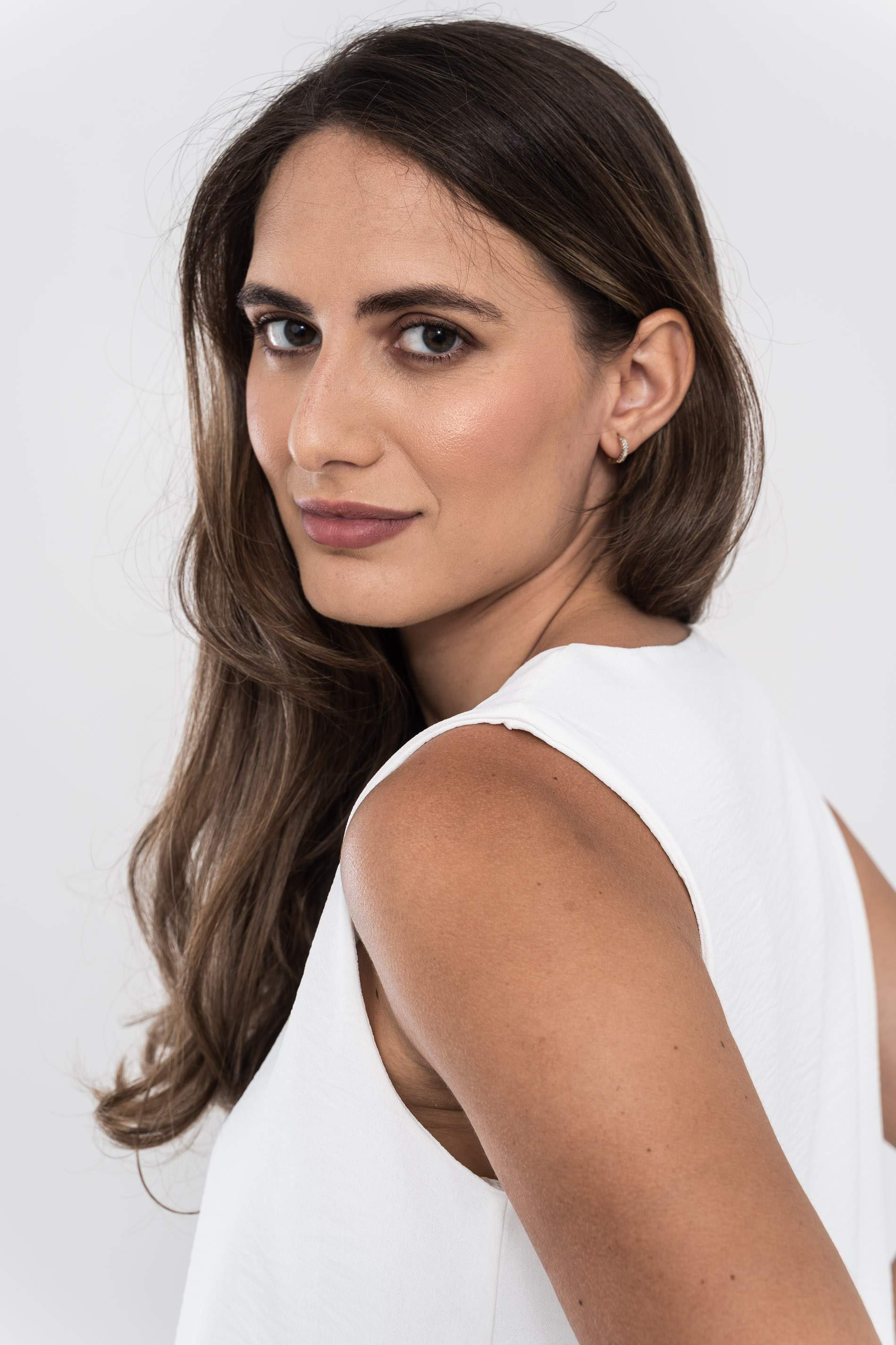 BLUSA DOBLE CAPA CUE PICO BLANCO