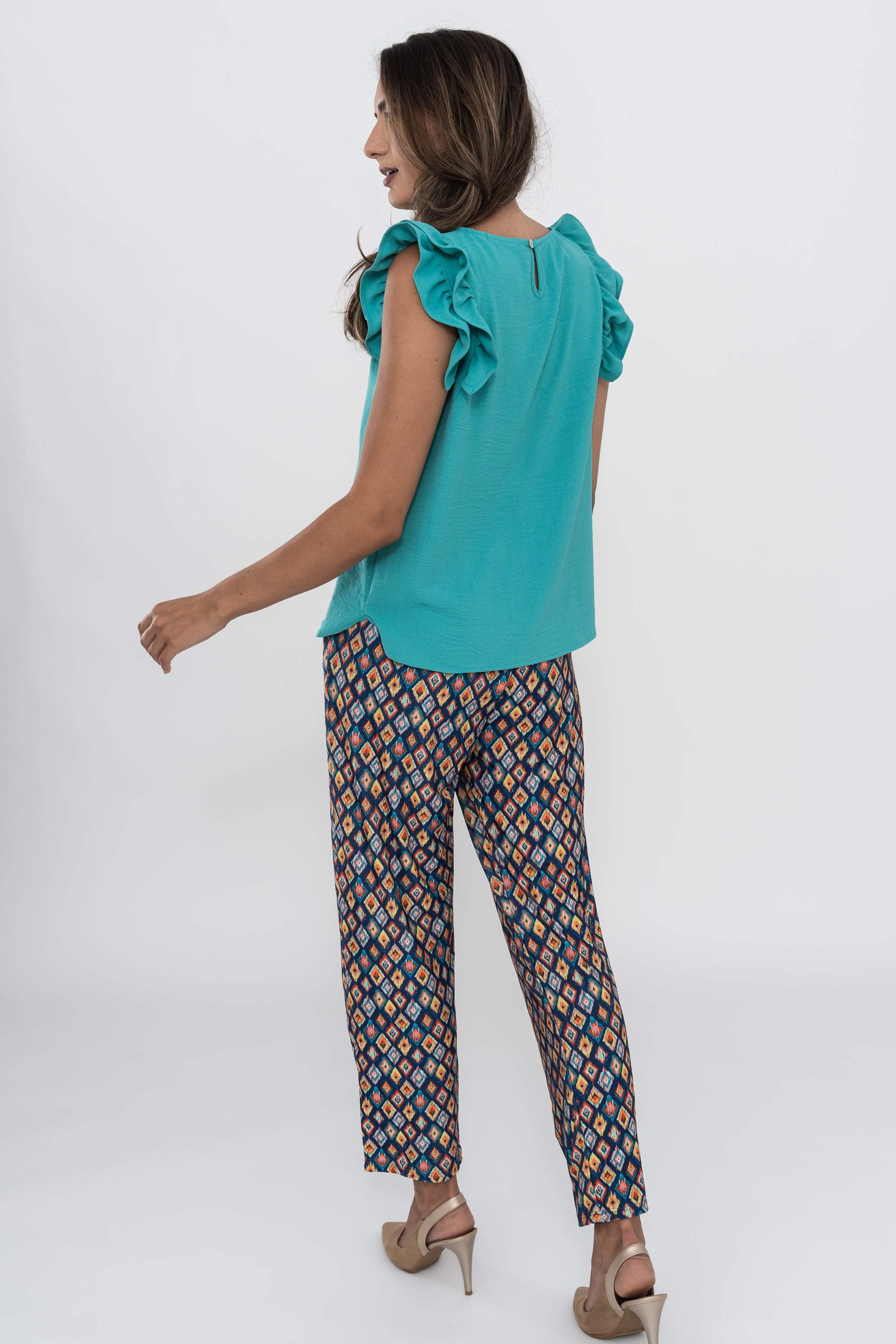 PANTALON PUNTO COR. GEOMETRICO
