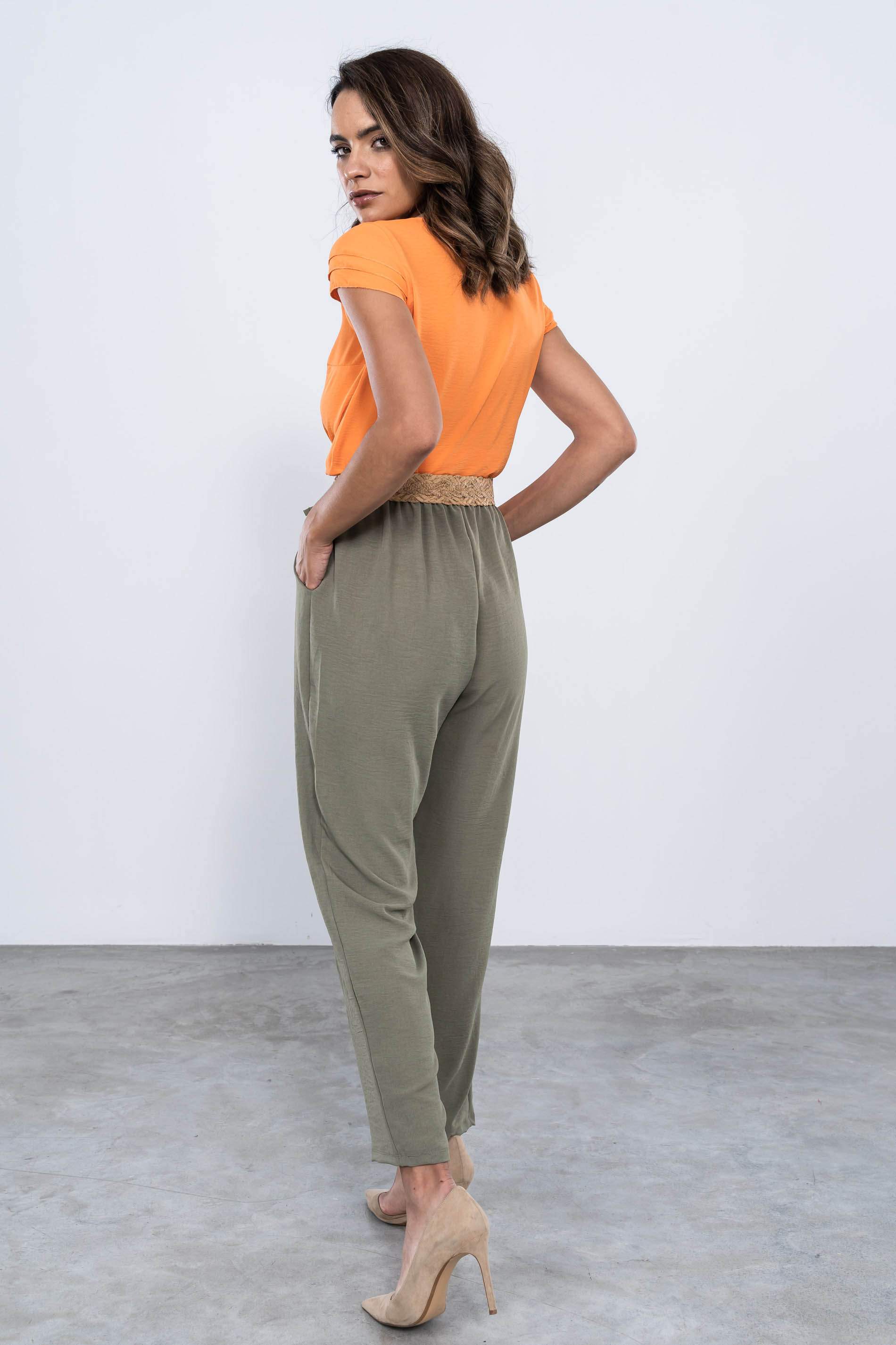 PANTALON HOLGADO BASICO KAKI