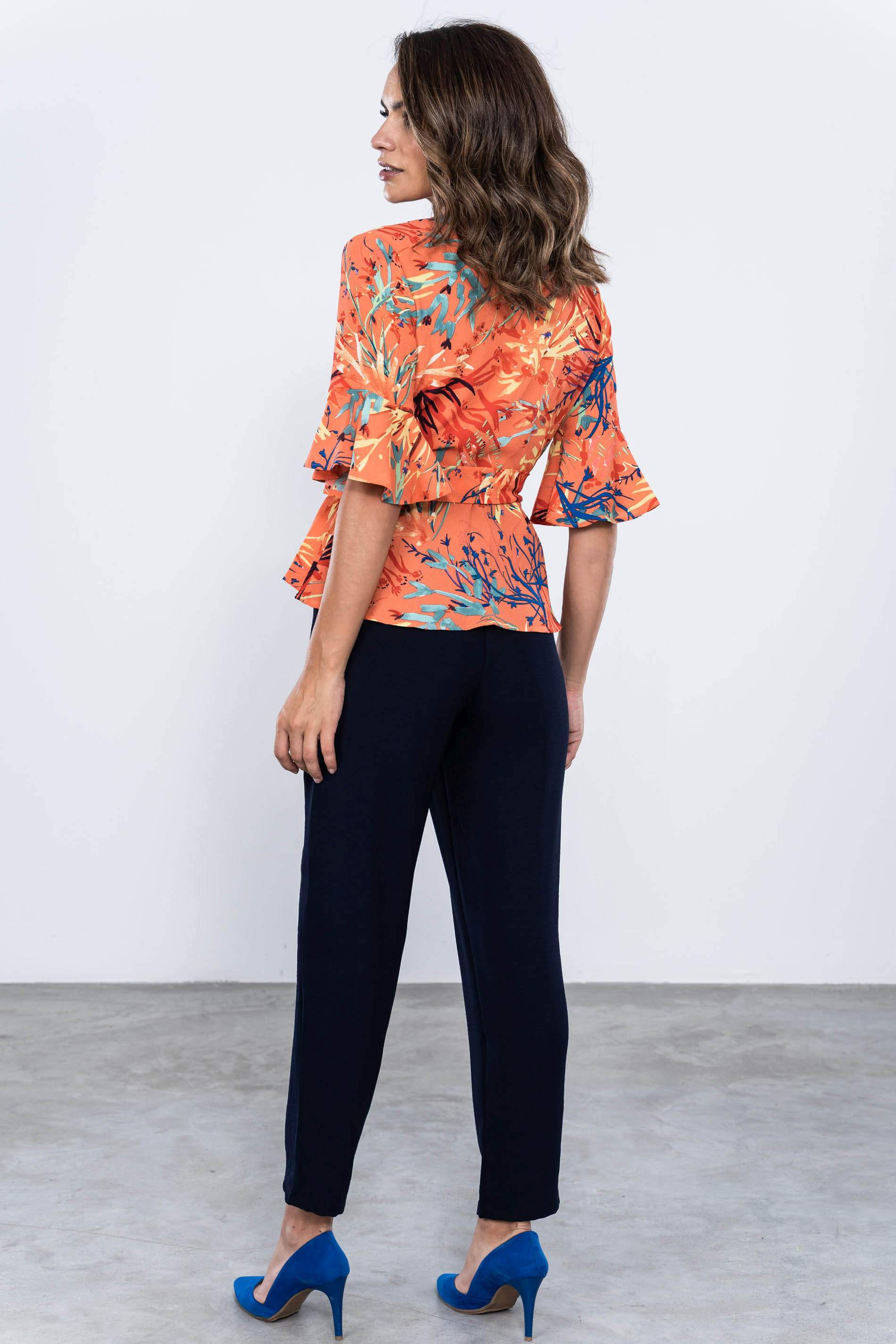 PANTALON HOLGADO BASICO MARINO