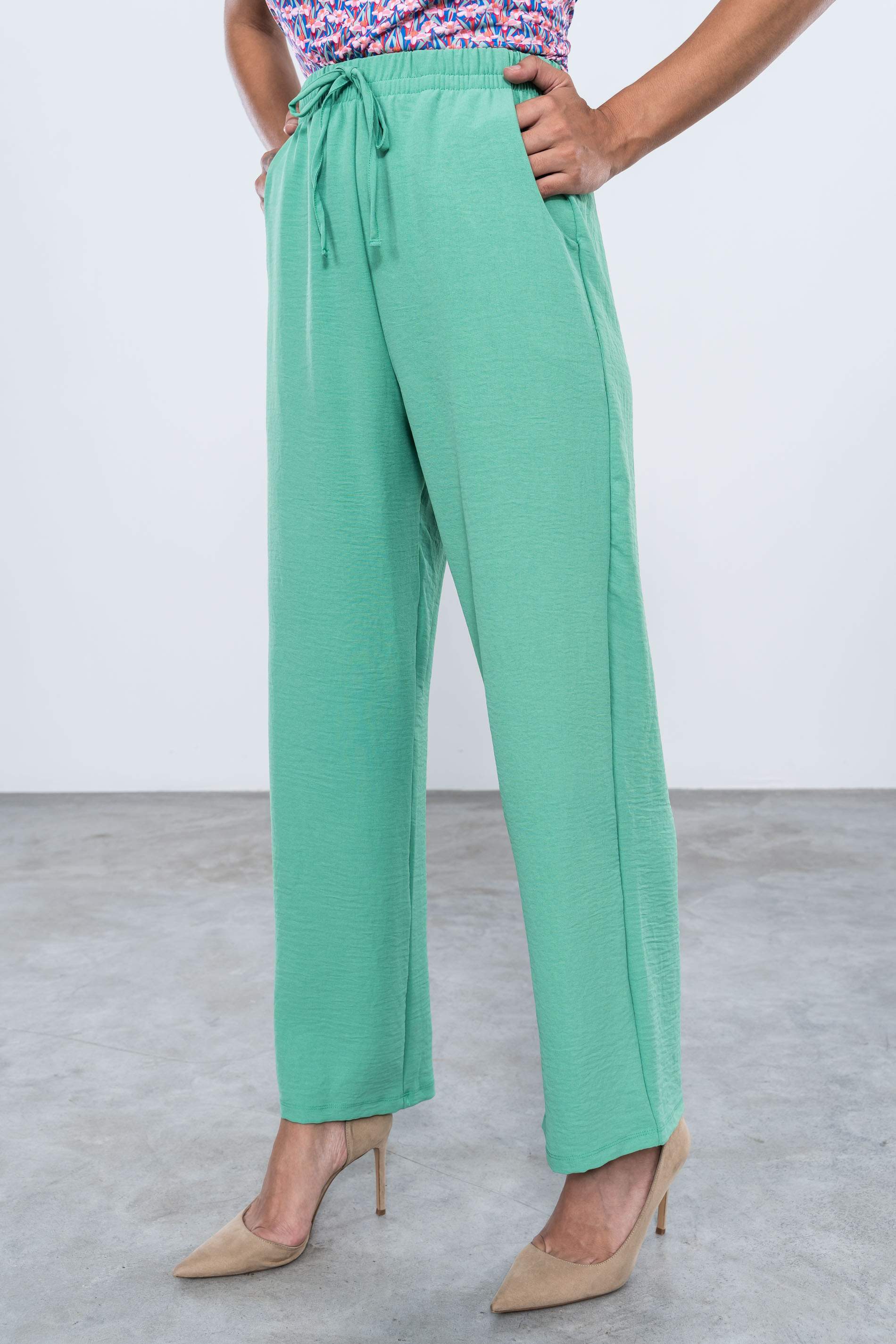 PANTALON HOLGADO RECTO MANZANA