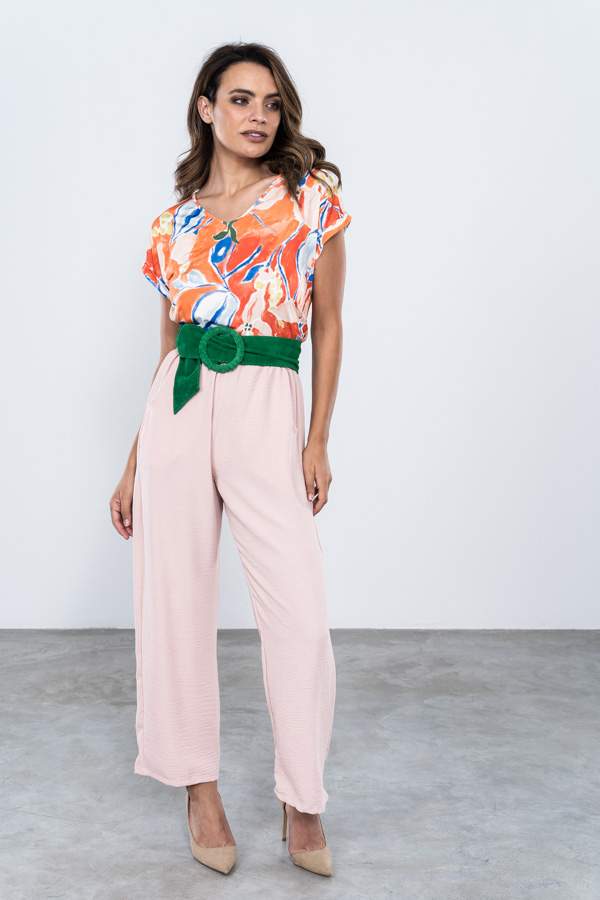 PANTALON HOLGADO RECTO MAQUILLAJE