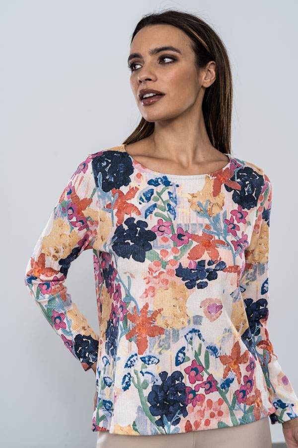 JERSEY ESTAMPADO FLORAL