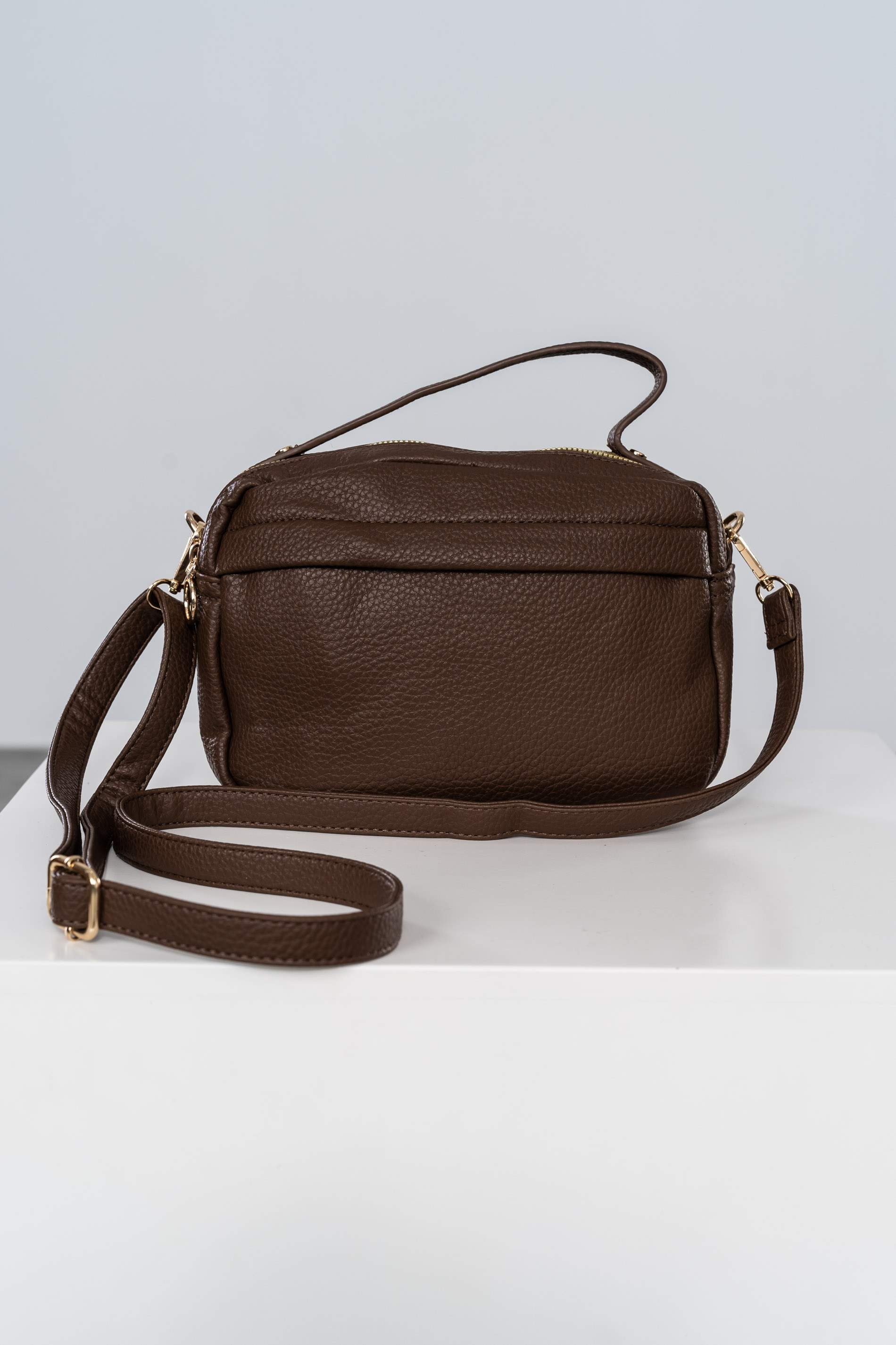 BANDOLERA TIPO MALETIN MARRON