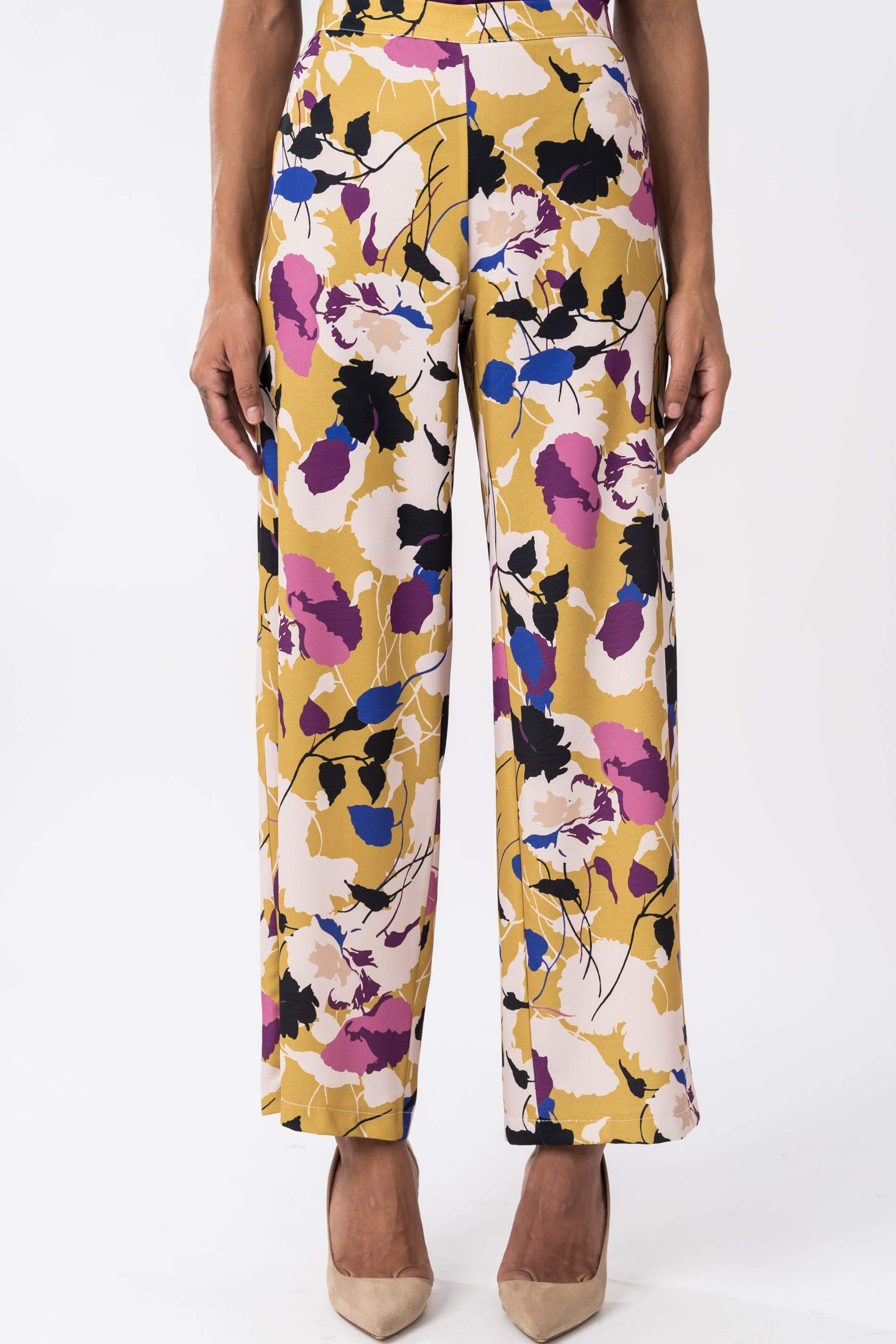 PANTALON SILUETAS FLOR
