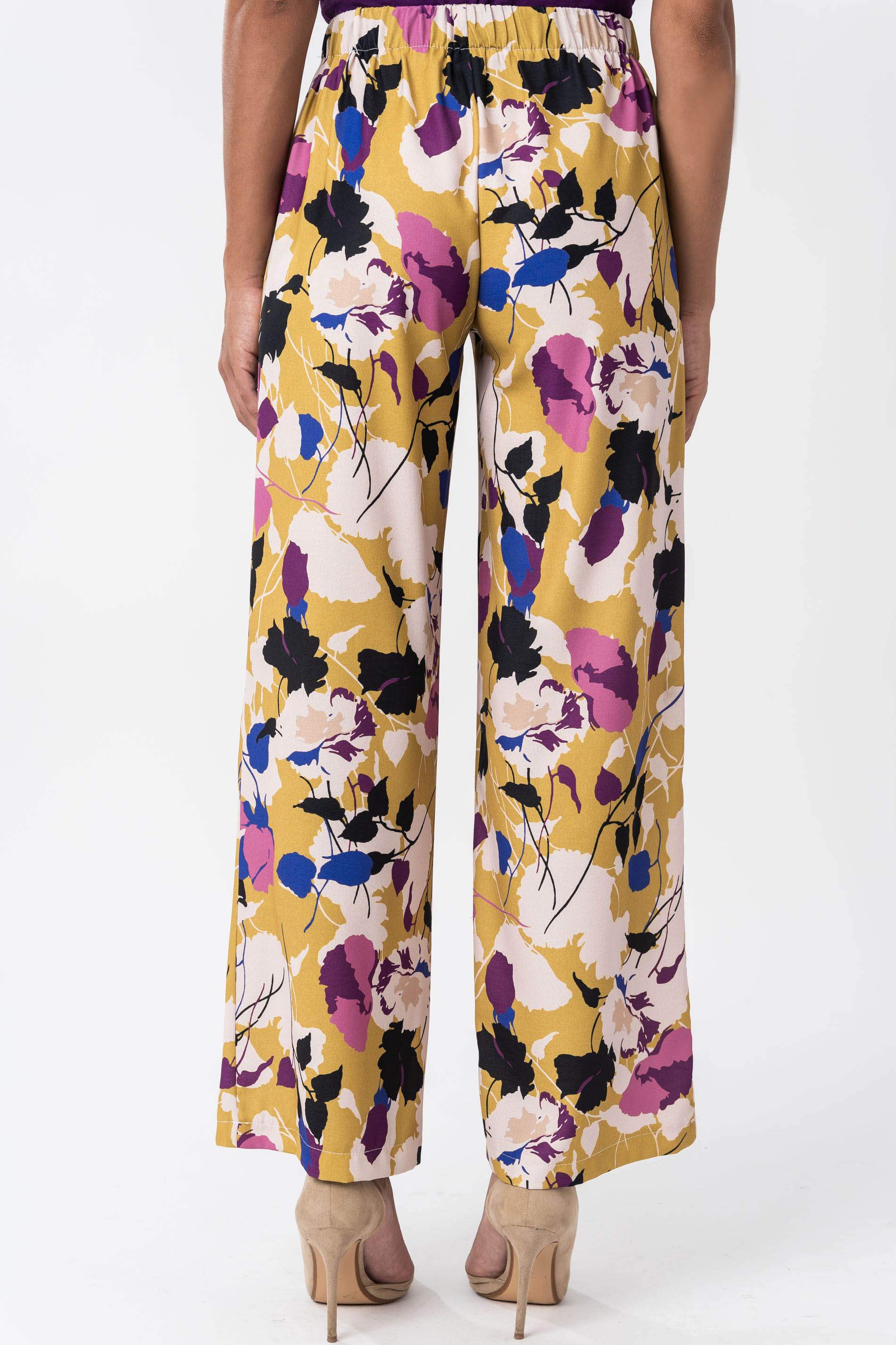 PANTALON SILUETAS FLOR