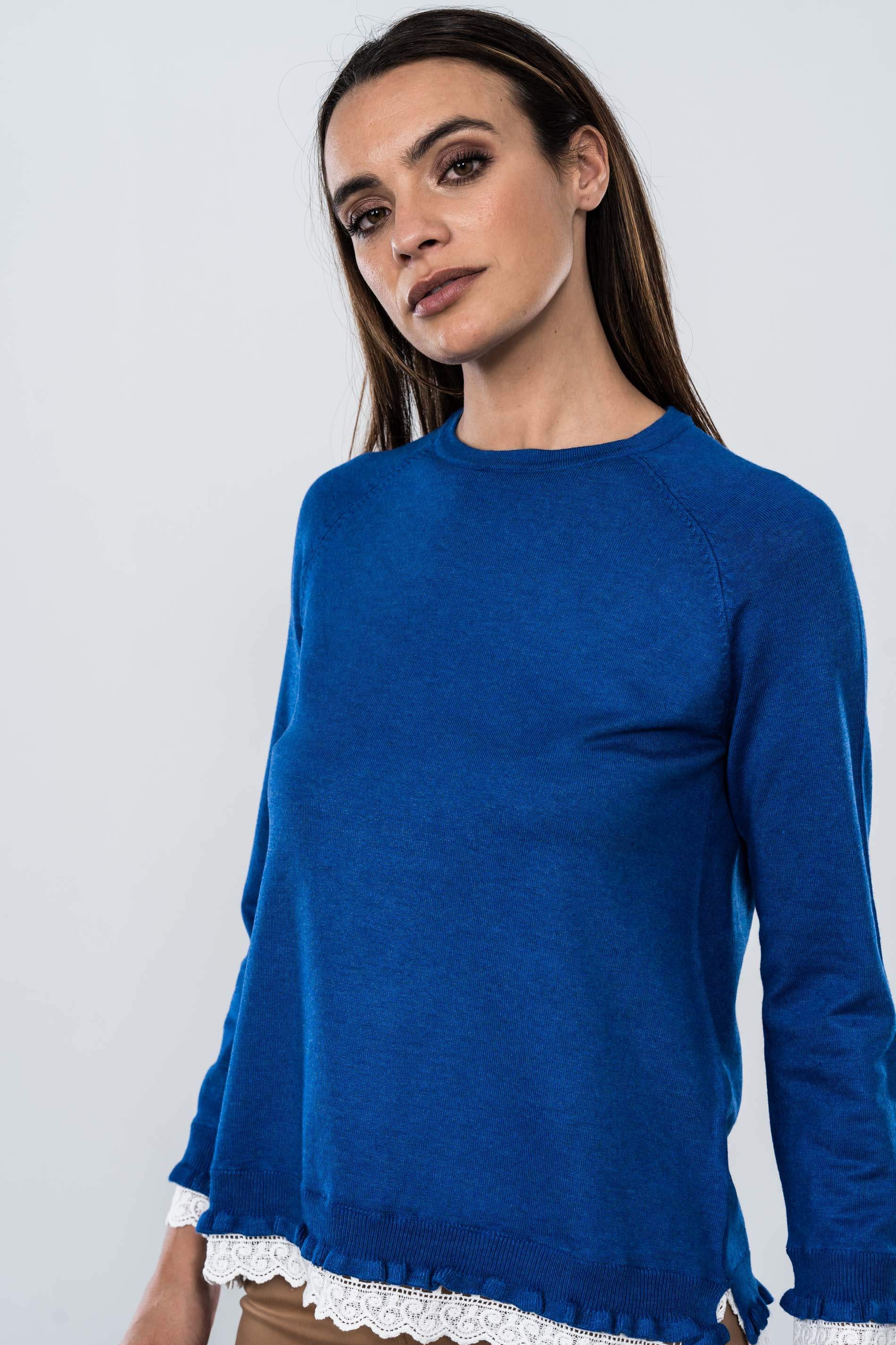 JERSEY DETALLE BLONDA INDIGO