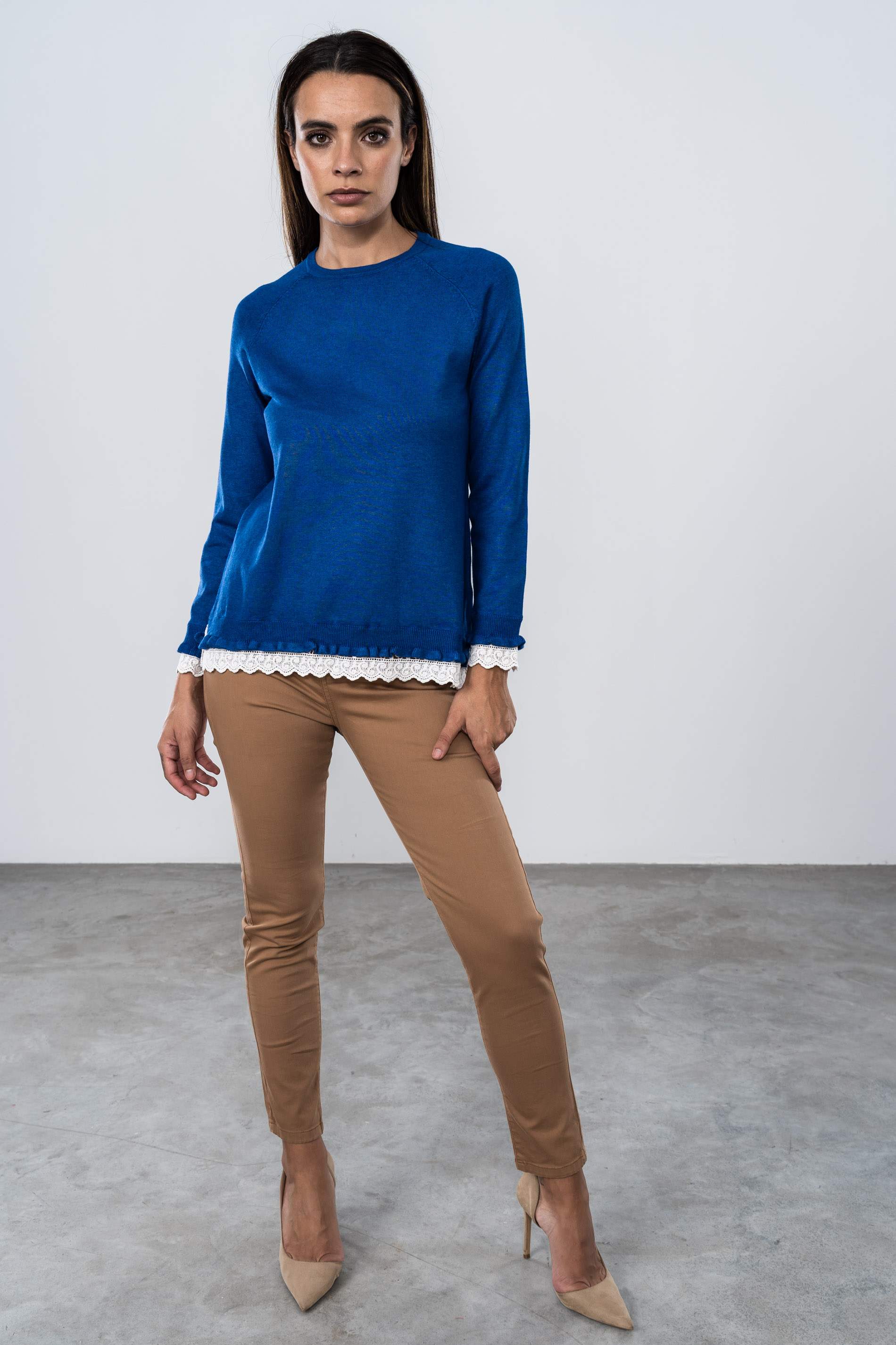 JERSEY DETALLE BLONDA INDIGO
