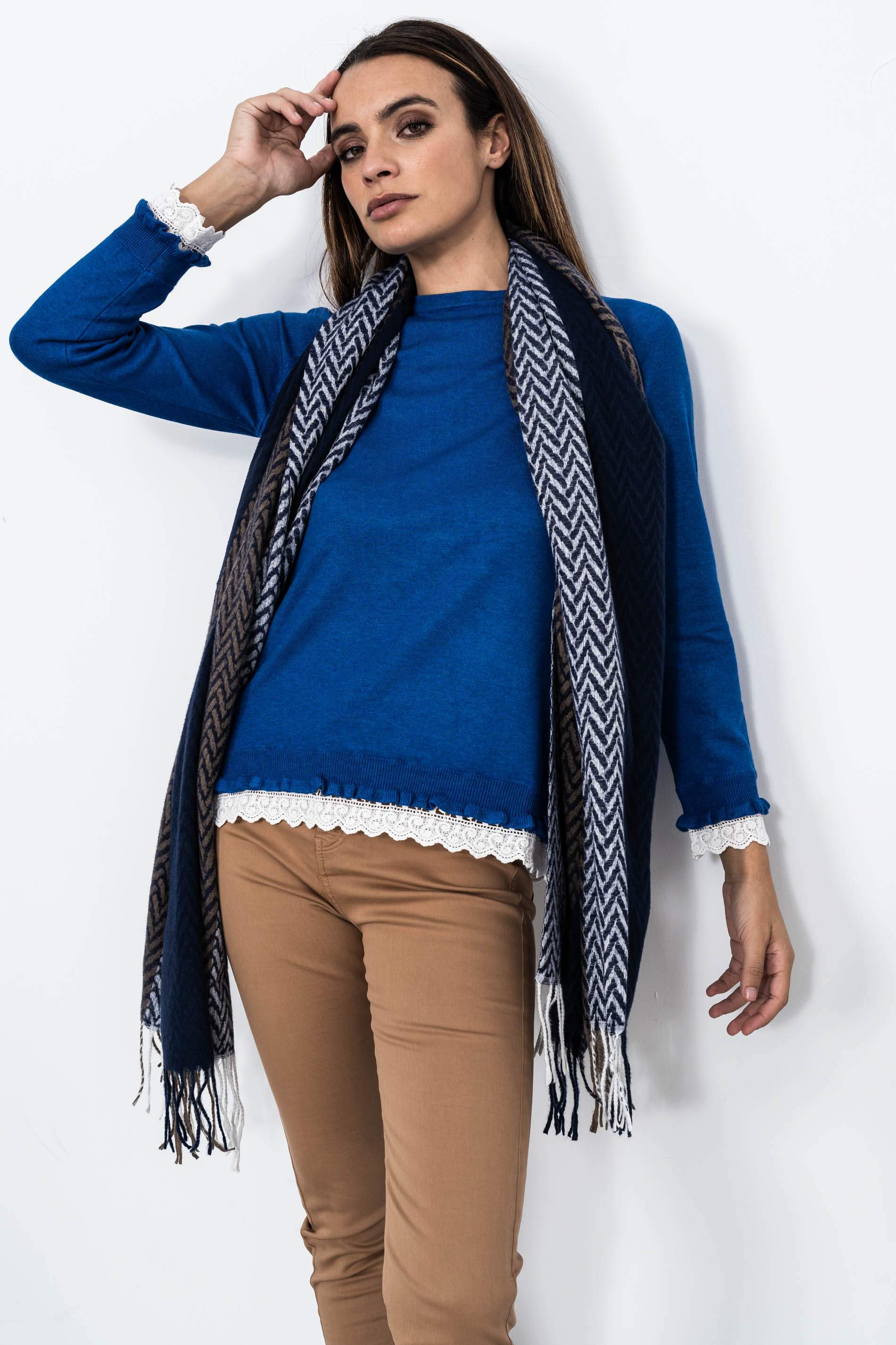 JERSEY DETALLE BLONDA INDIGO
