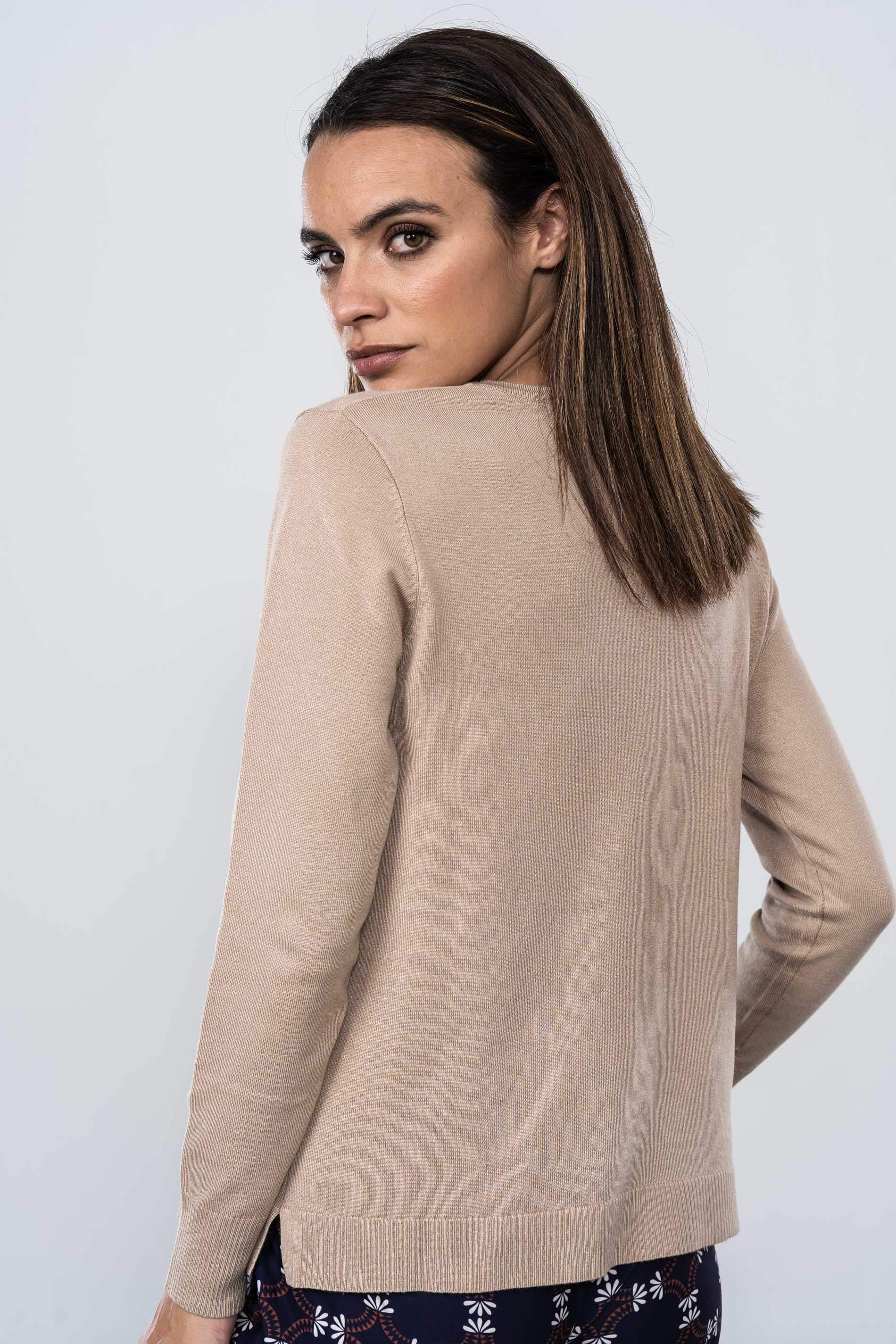 JERSEY BORDADO MARGARITAS PIEDRA
