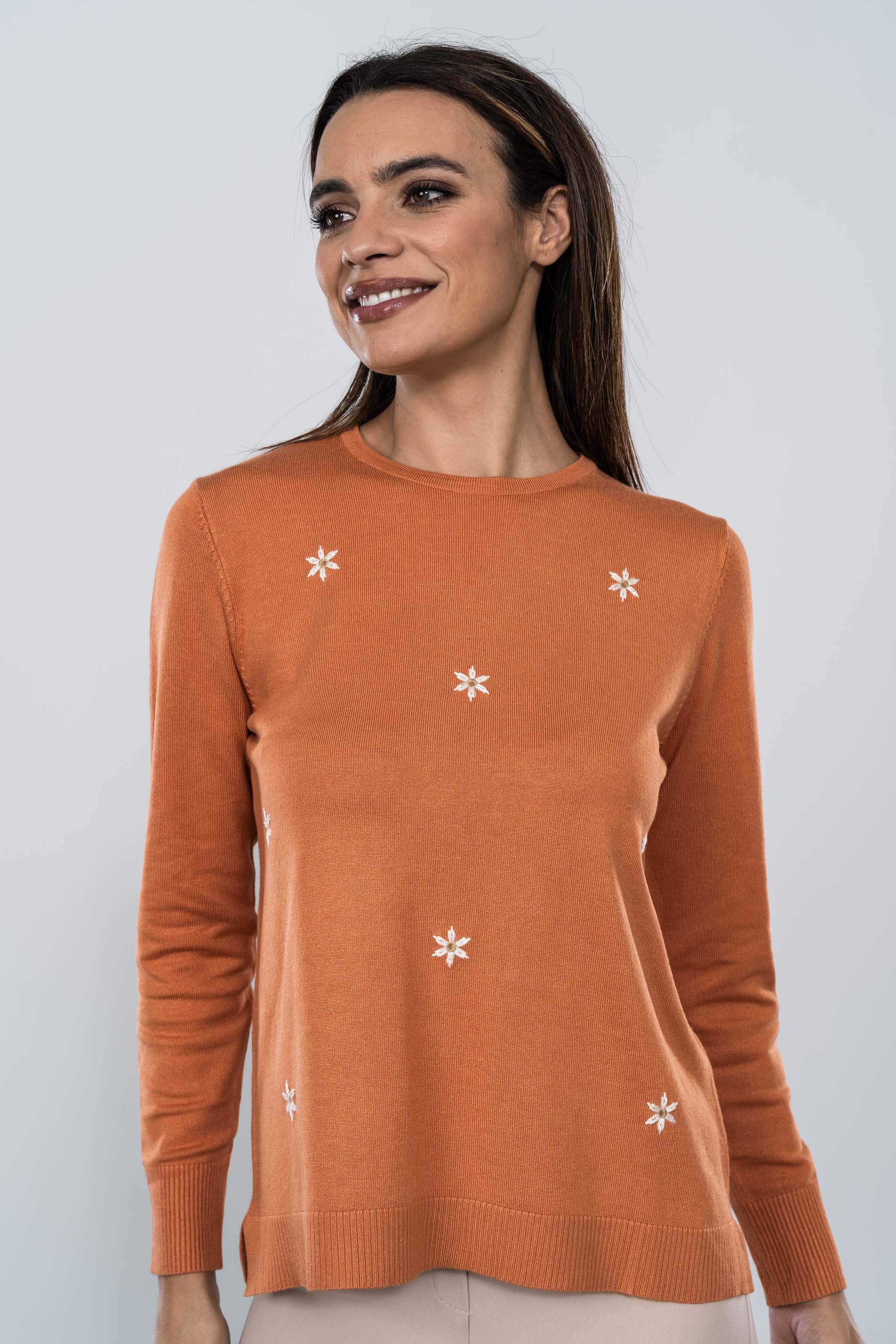 JERSEY BORDADO MARGARITAS CALDERA