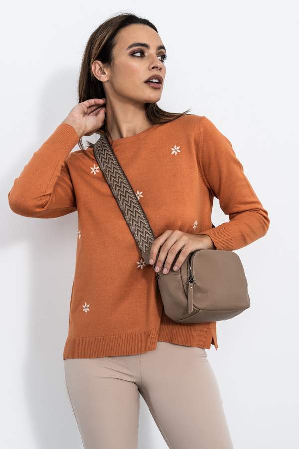 JERSEY BORDADO MARGARITAS CALDERA