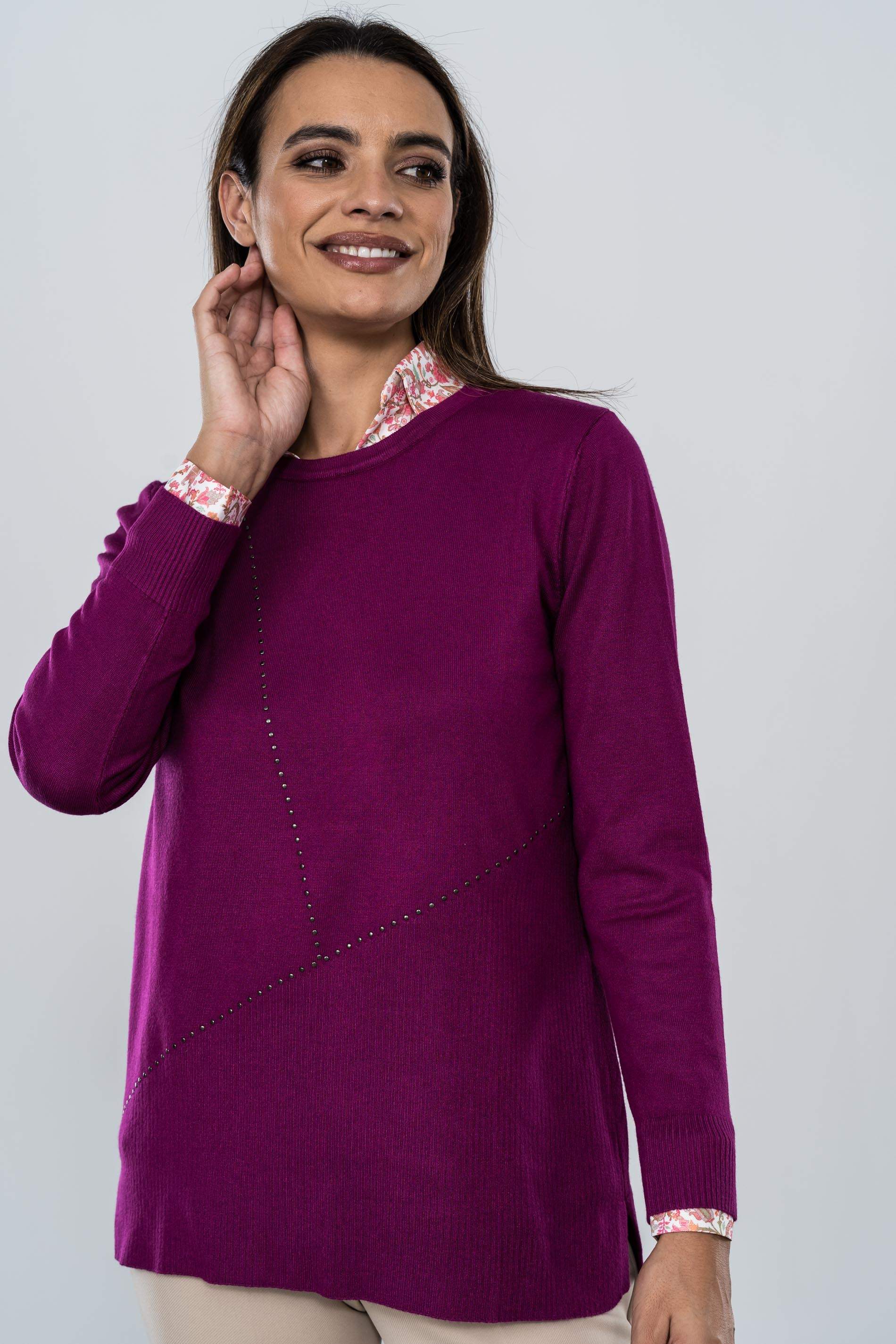 JERSEY COMBINADO CANALE TACHAS BUGANVILLA