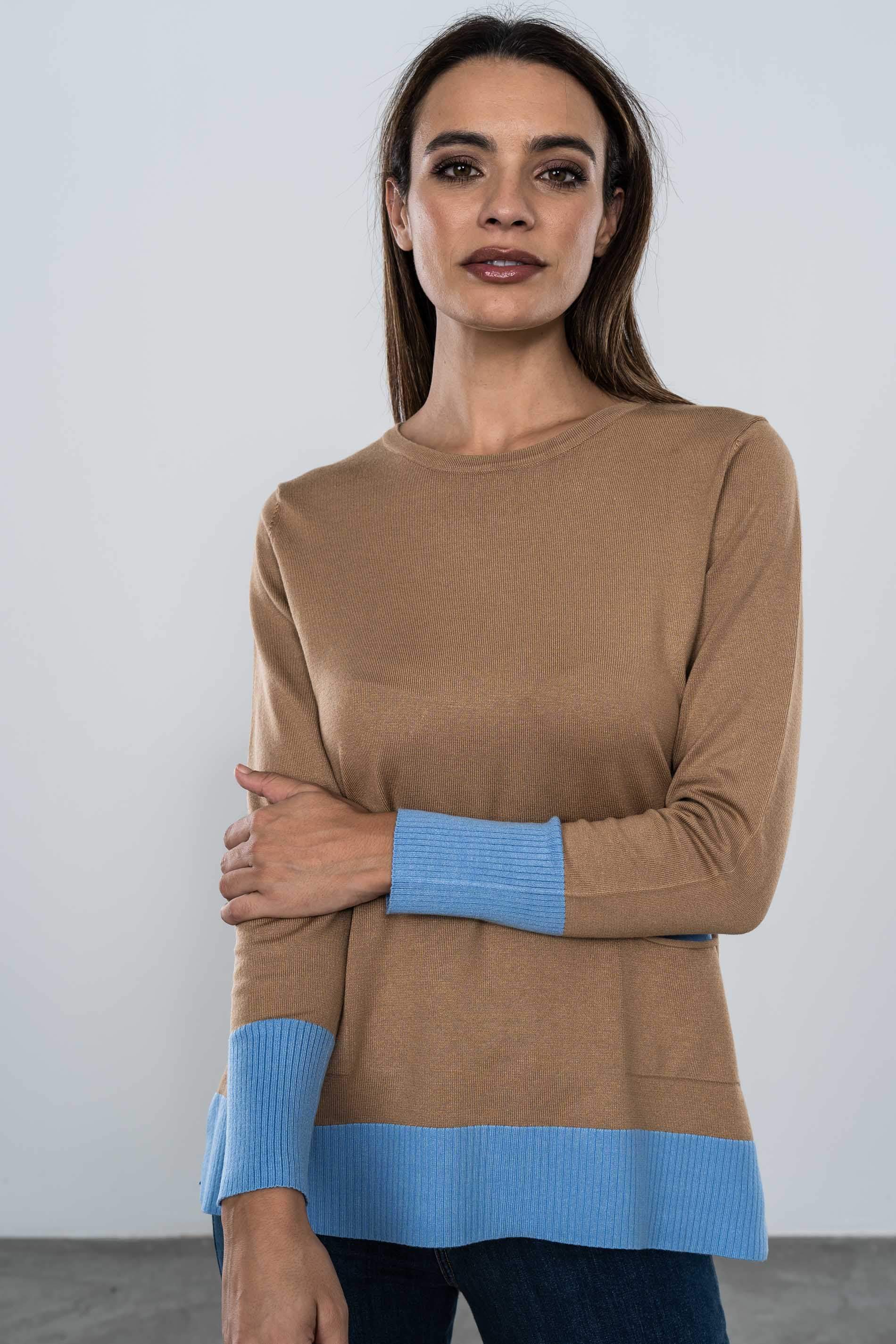 JERSEY COMBINADO PATENTES COLOR CAMEL