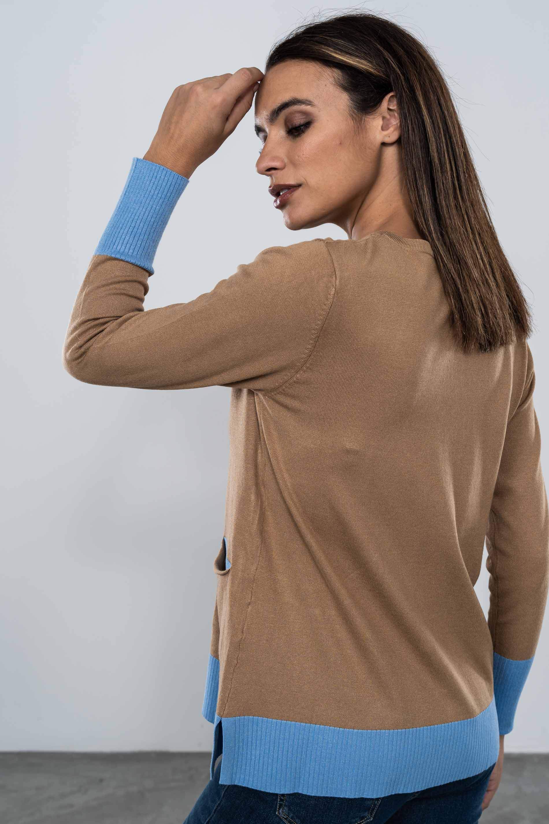 JERSEY COMBINADO PATENTES COLOR CAMEL