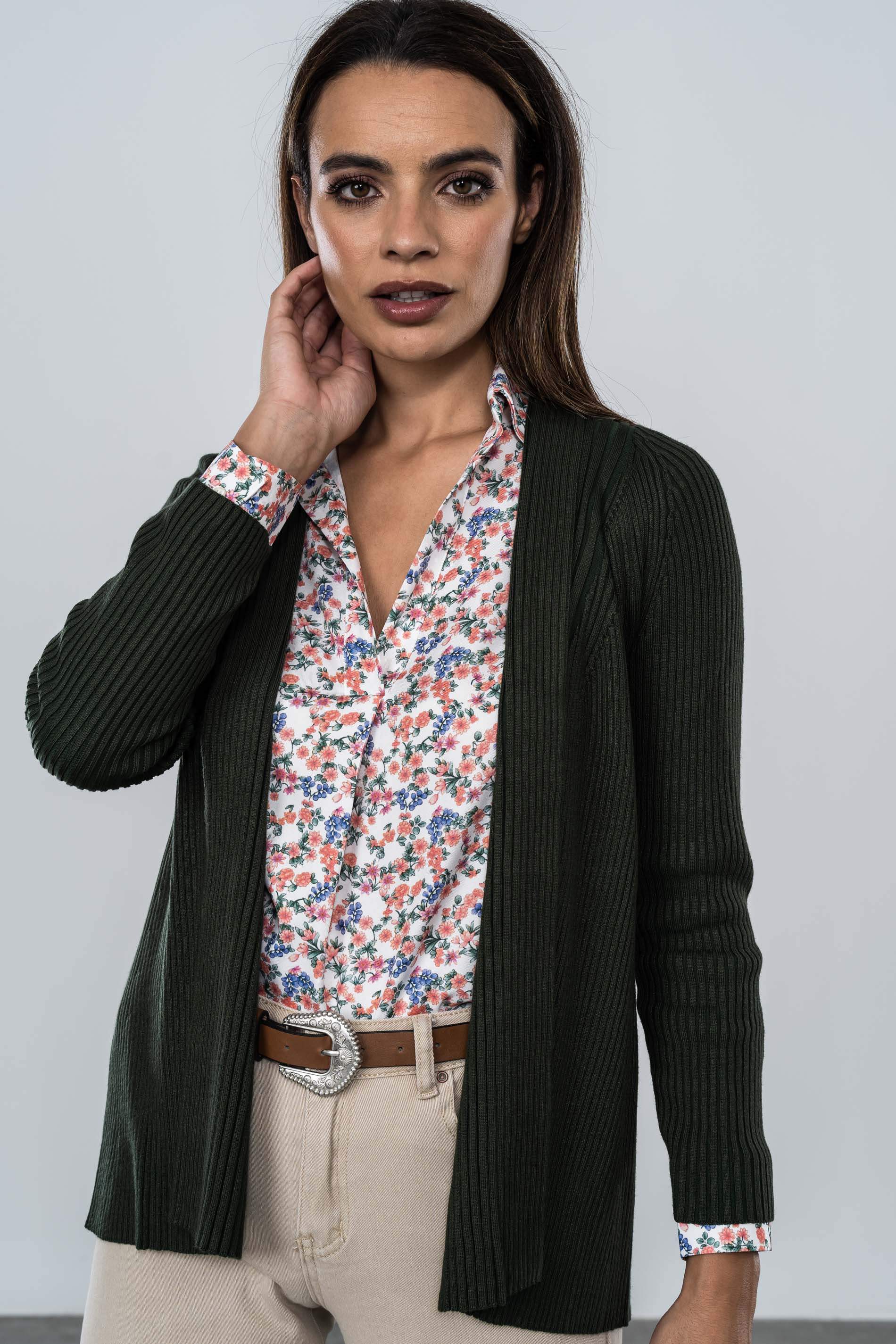 CARDIGAN CANALE BOTELLA