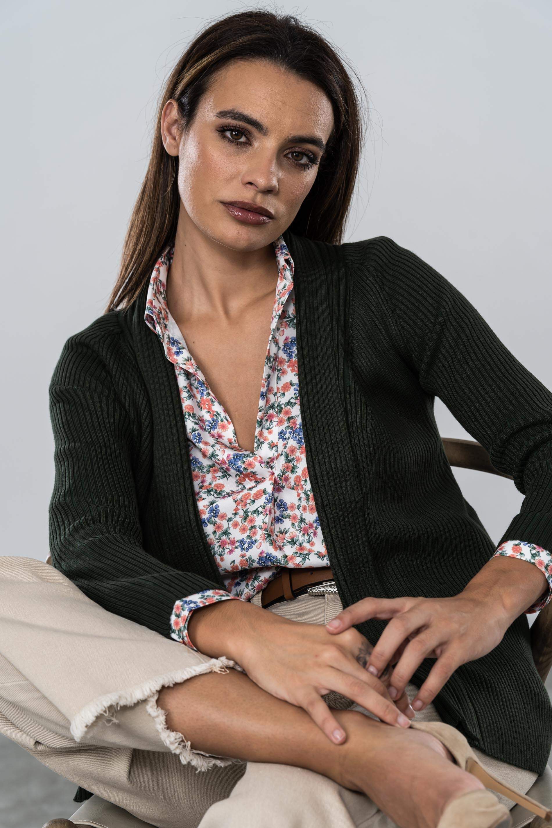 CARDIGAN CANALE BOTELLA