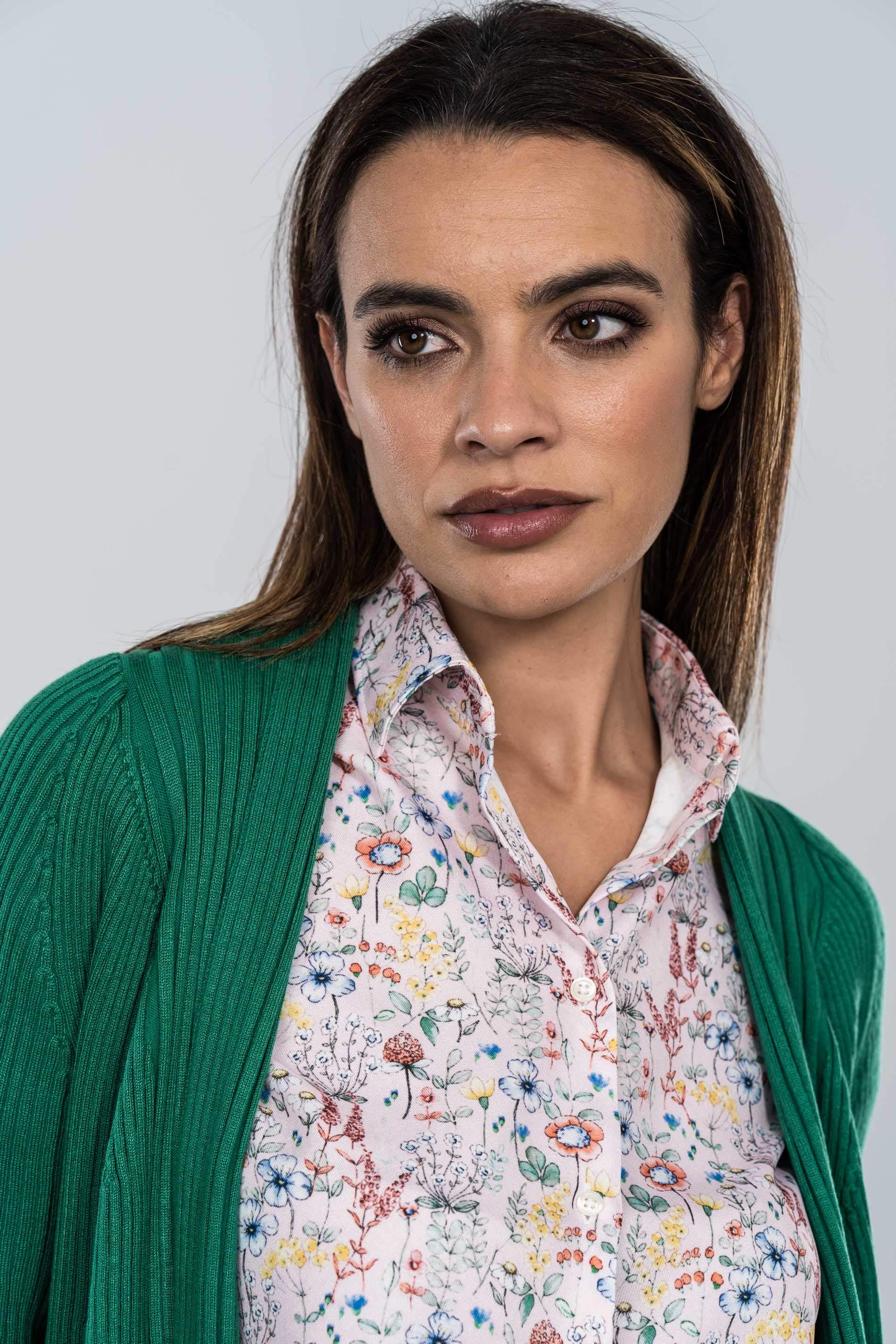 CARDIGAN CANALE VERDE