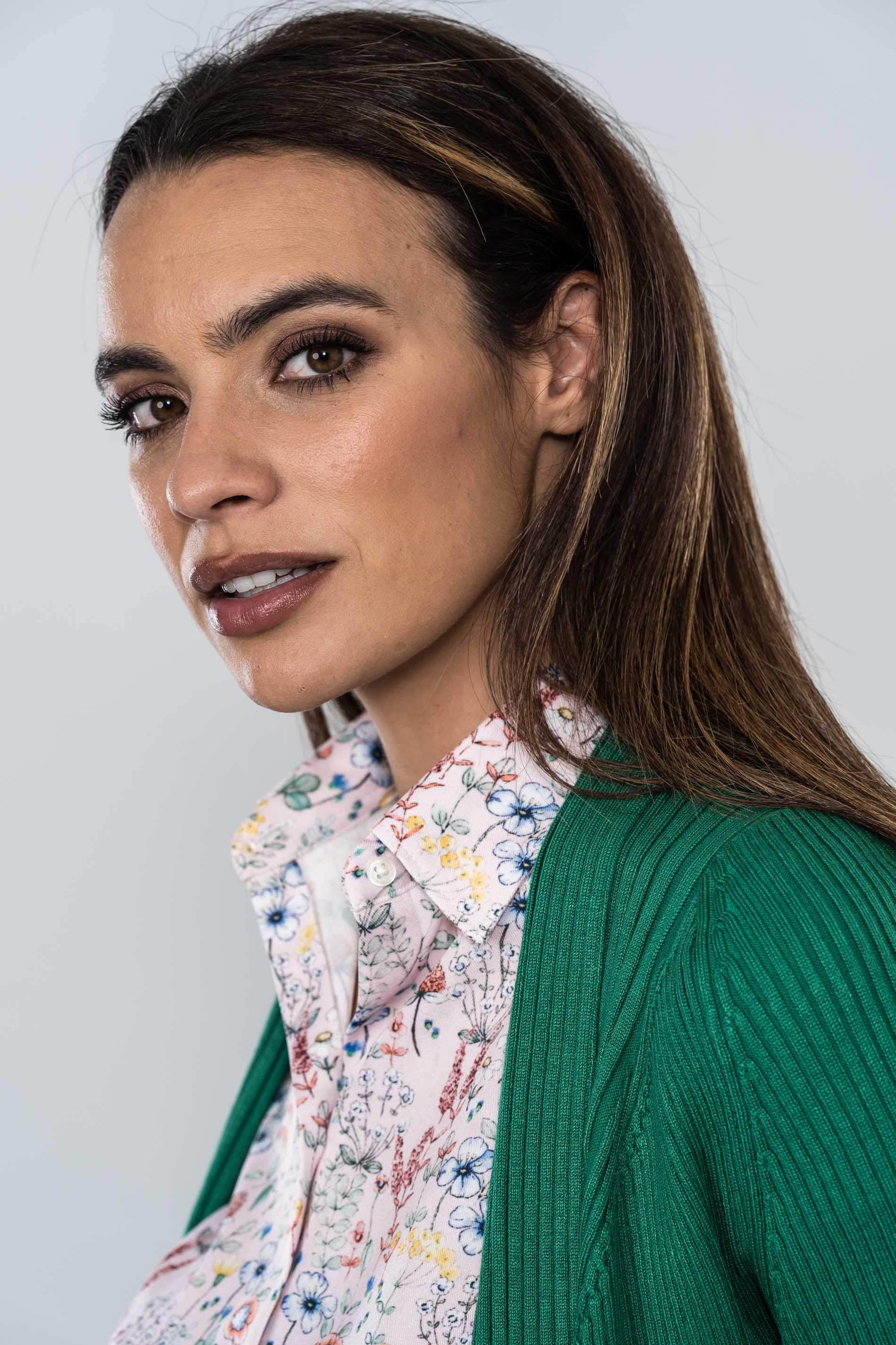 CARDIGAN CANALE VERDE