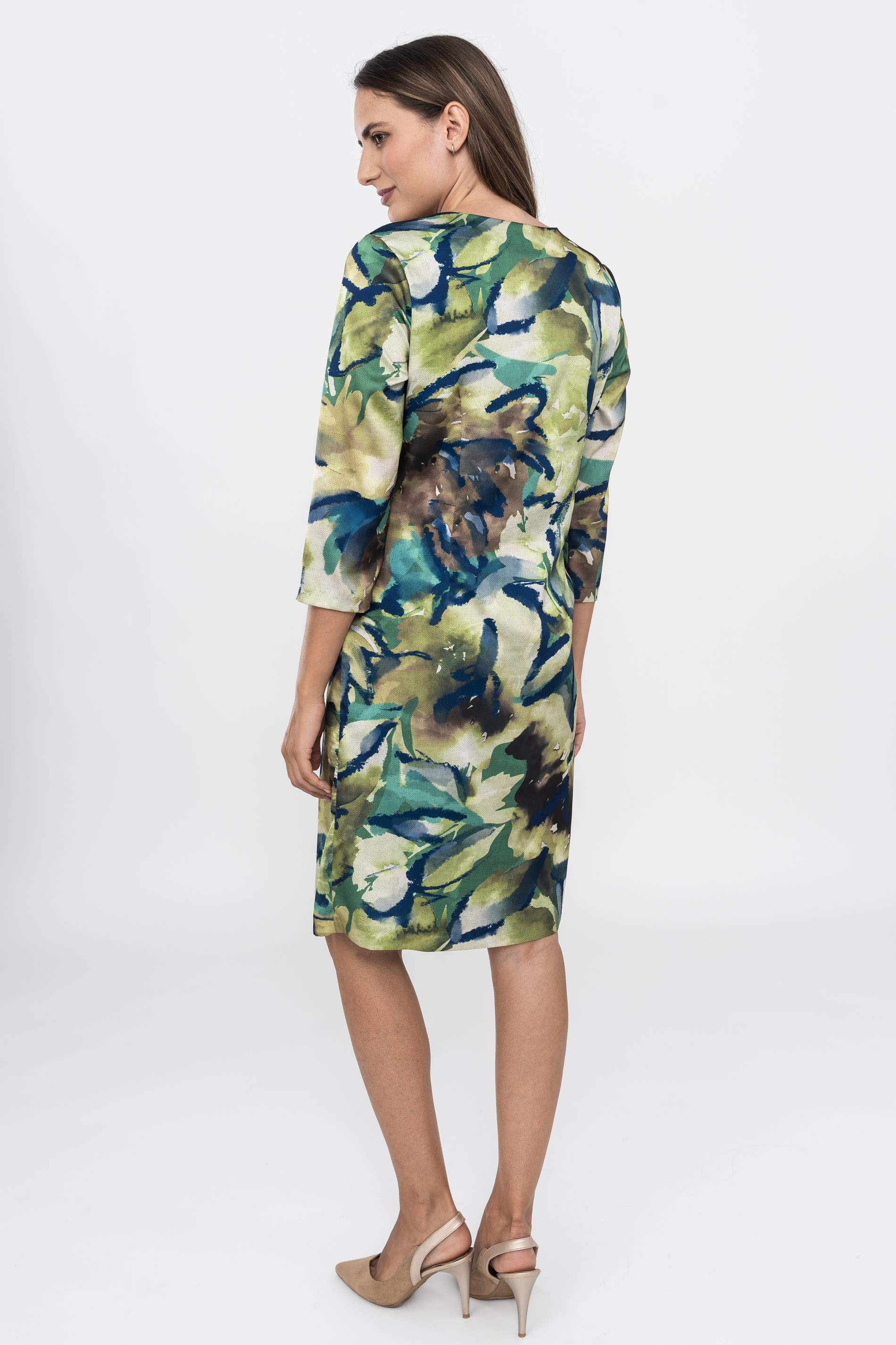 VESTIDO ESTAMPADO ASTRACTO