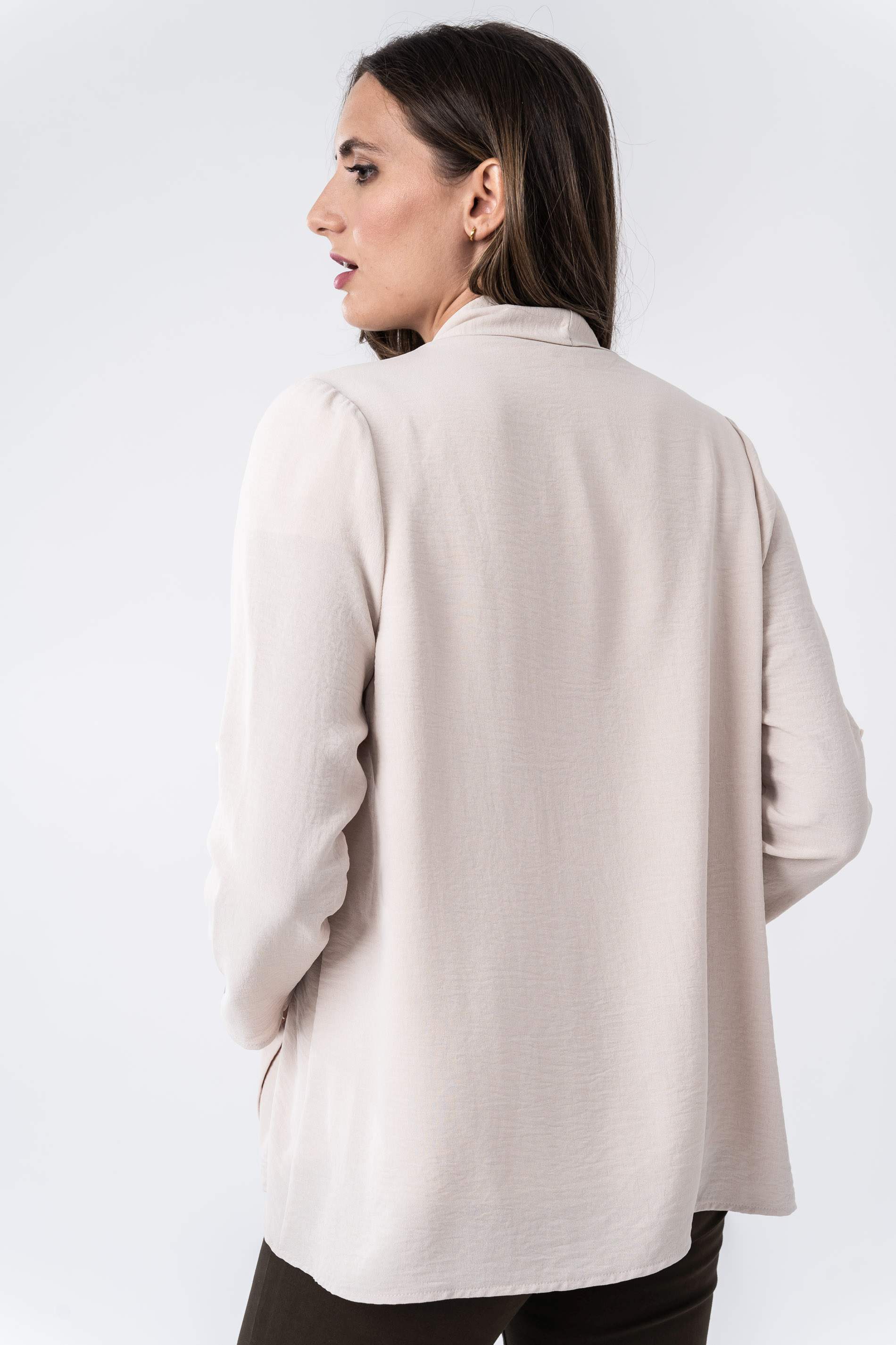 SOBRECAMISA TRABILLA BEIGE