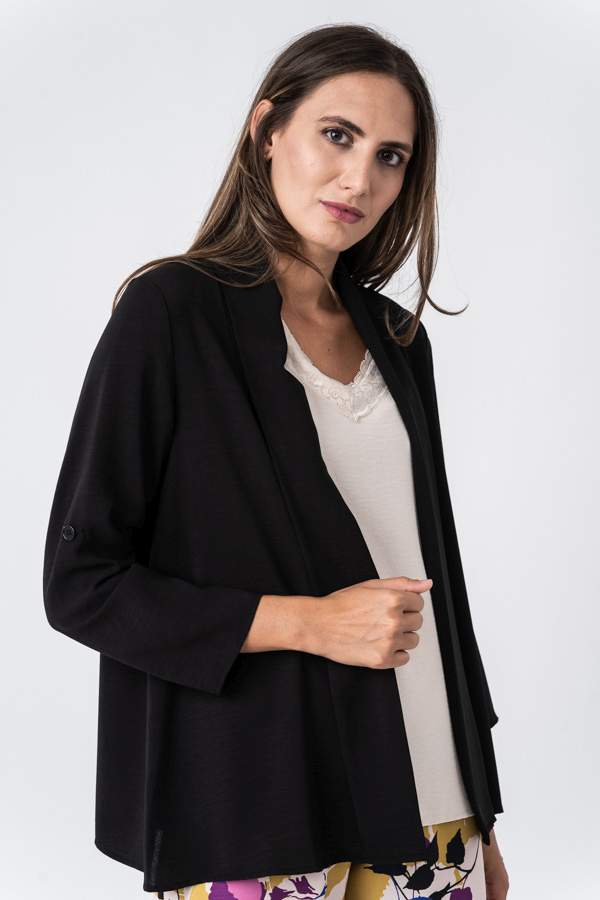 SOBRECAMISA TRABILLA NEGRO