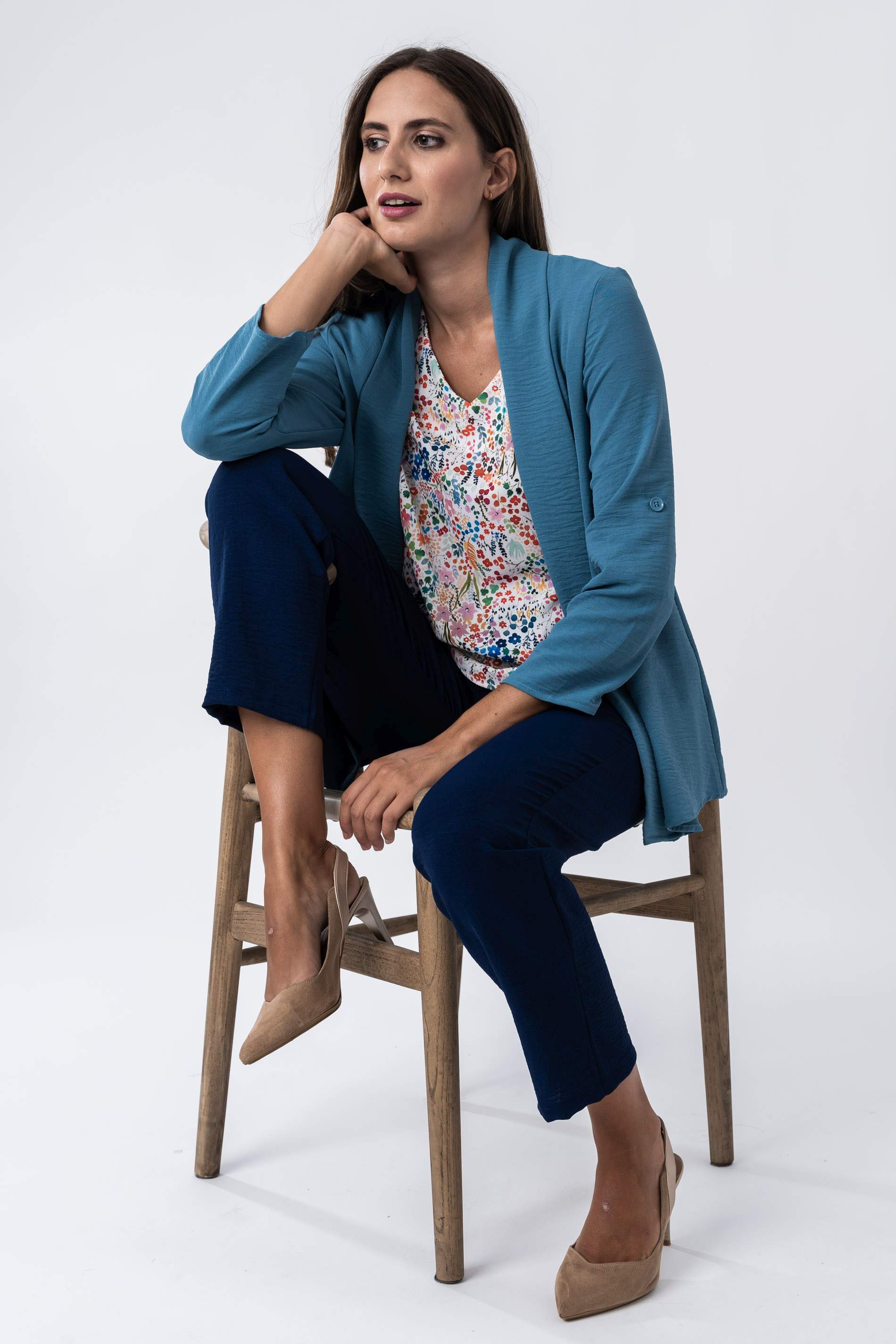SOBRECAMISA TRABILLA AZUL