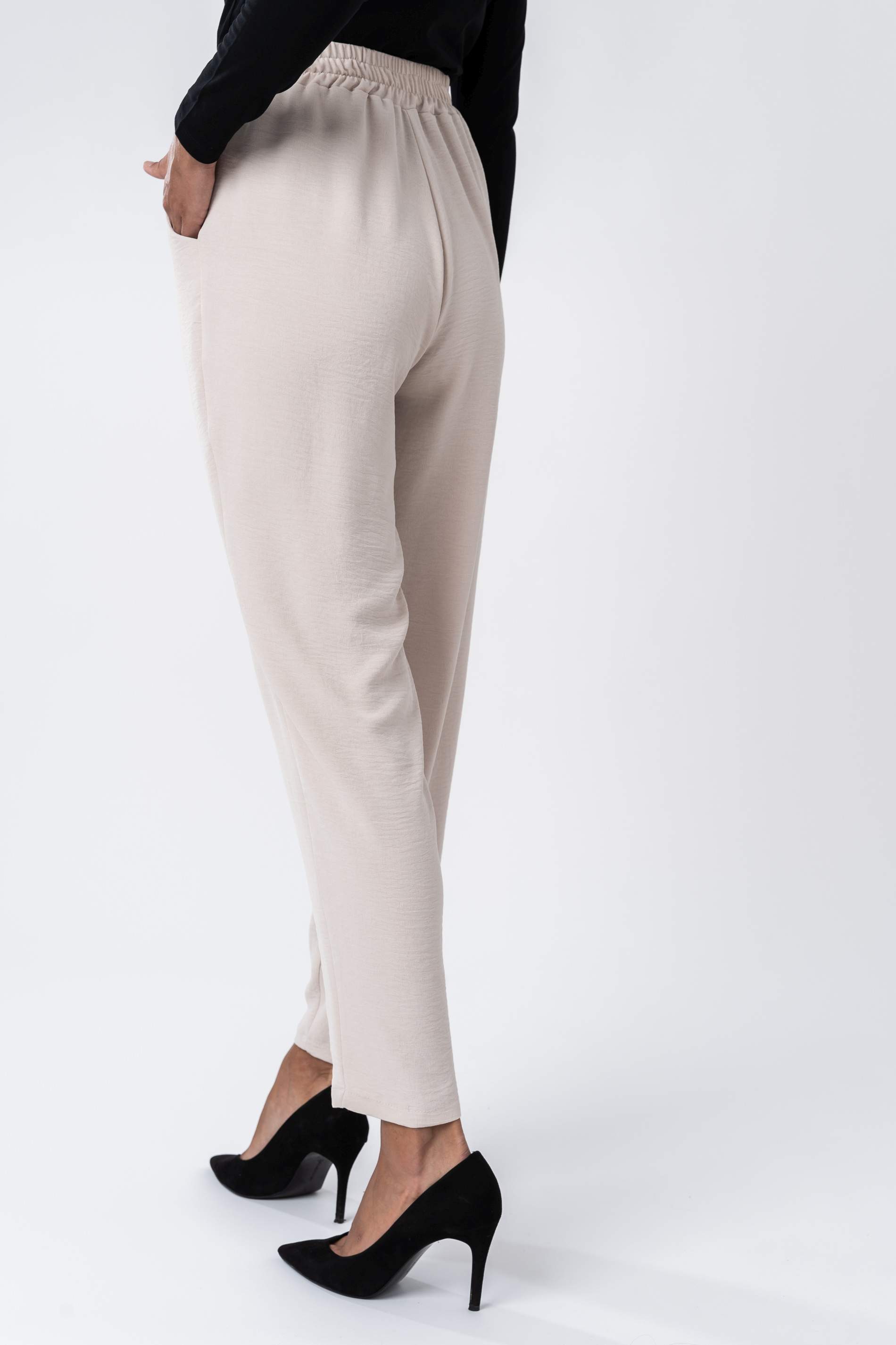 PANTALON HOLGADO CORDON BEIGE