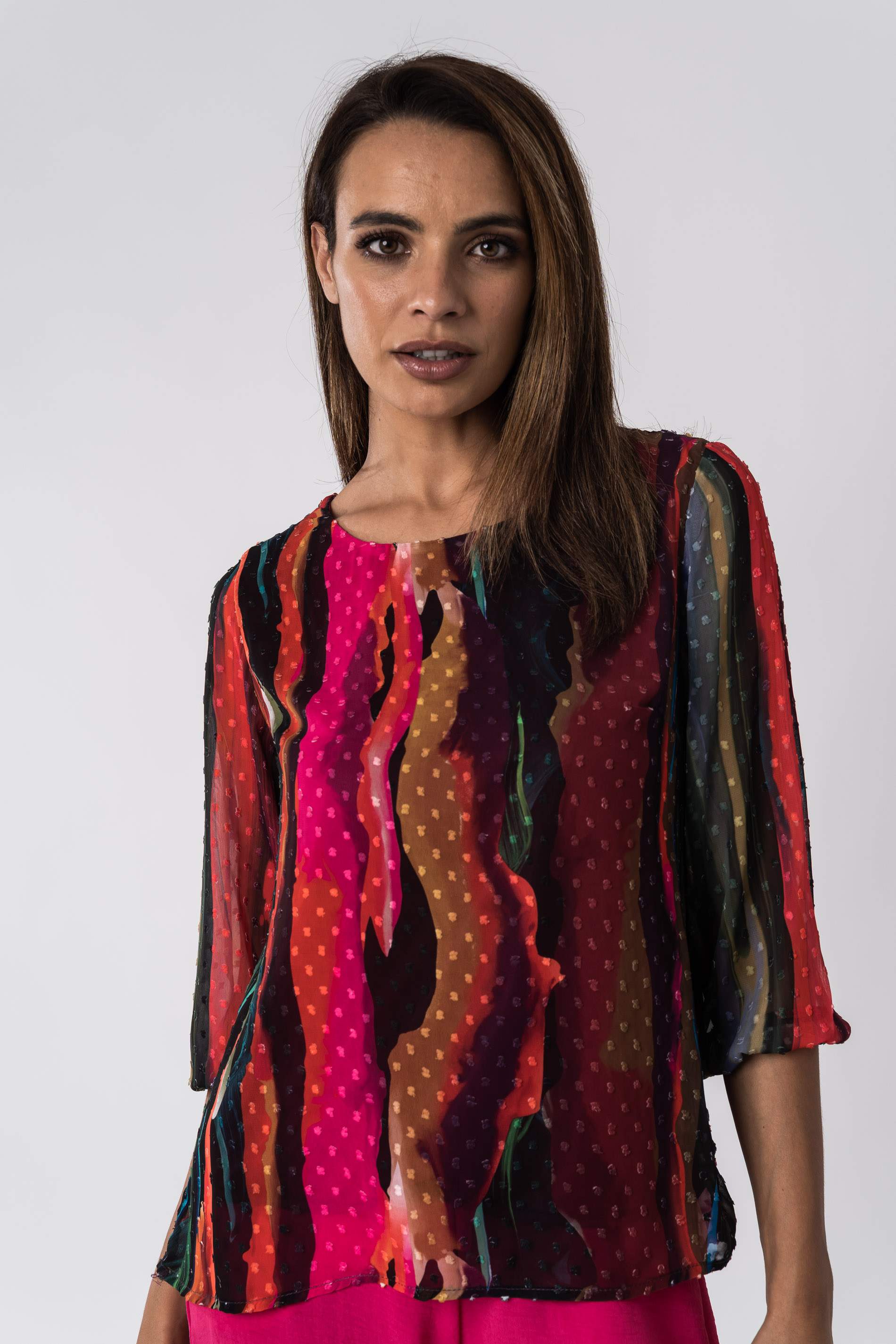 BLUSA PLUMETI ACUARELAS 