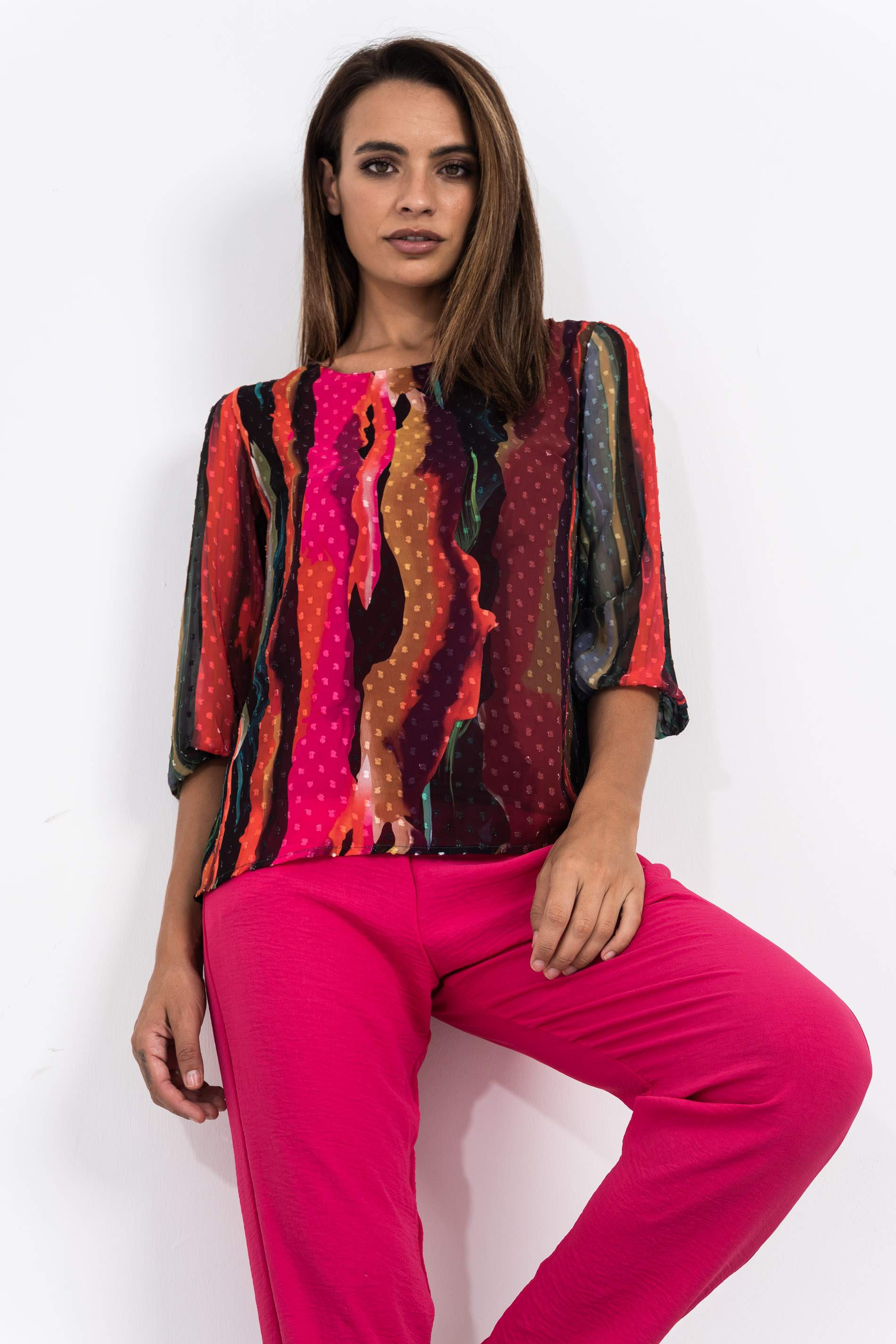 BLUSA PLUMETI ACUARELAS 