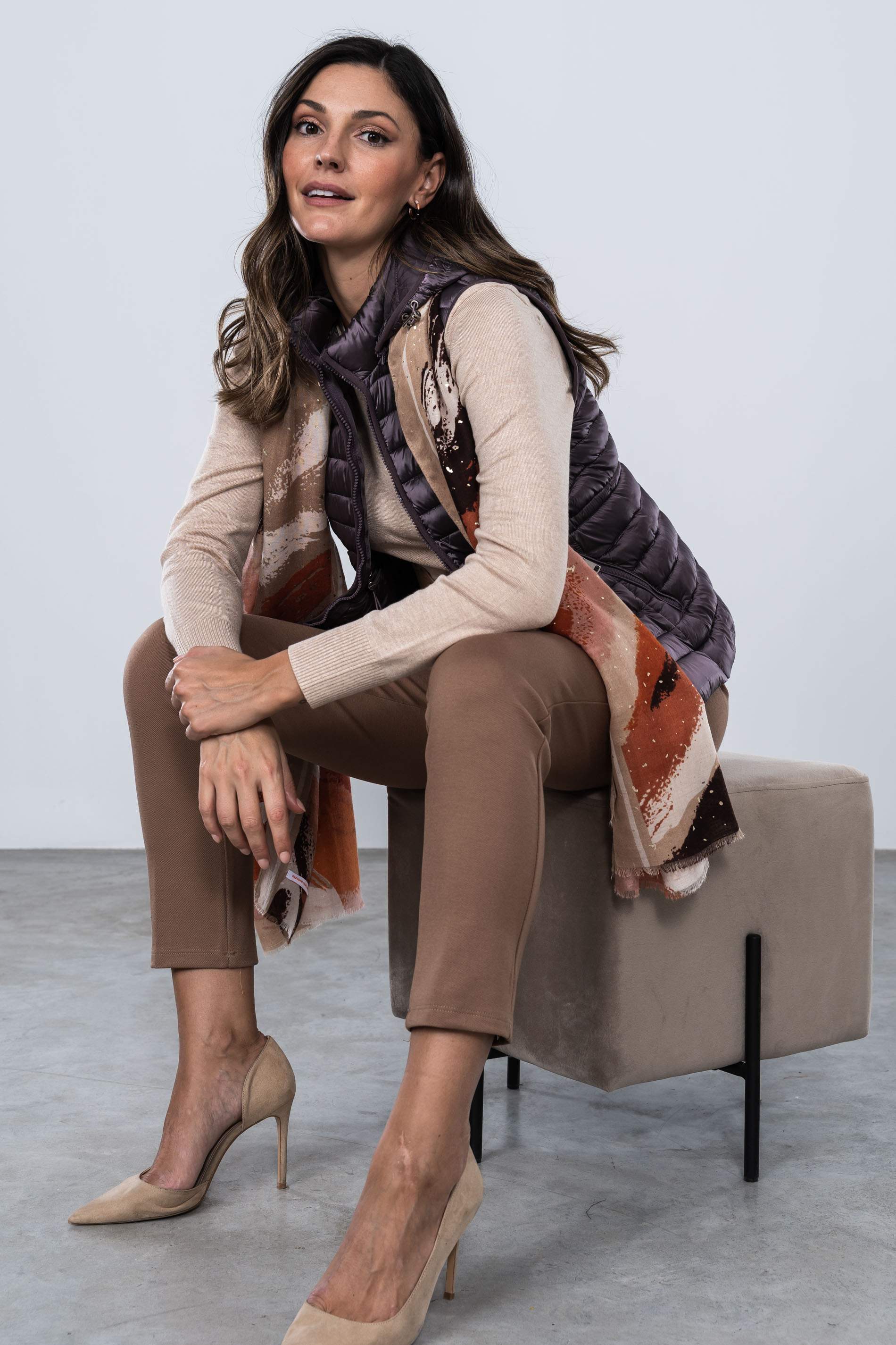LEGGIN BOLSILLO SIMULADO CAMEL