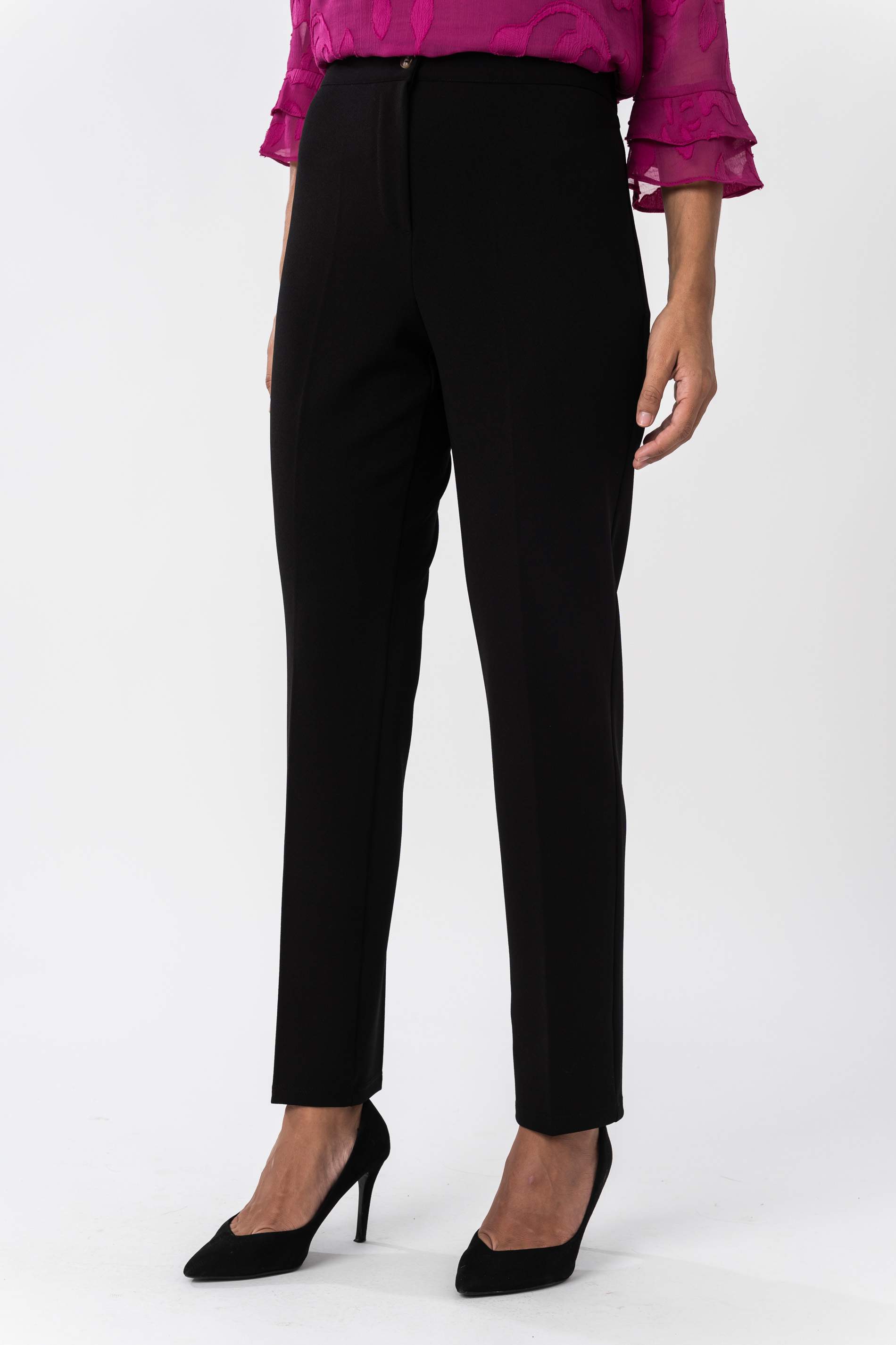 PANTALON CINTURA ELASTICA NEGRO