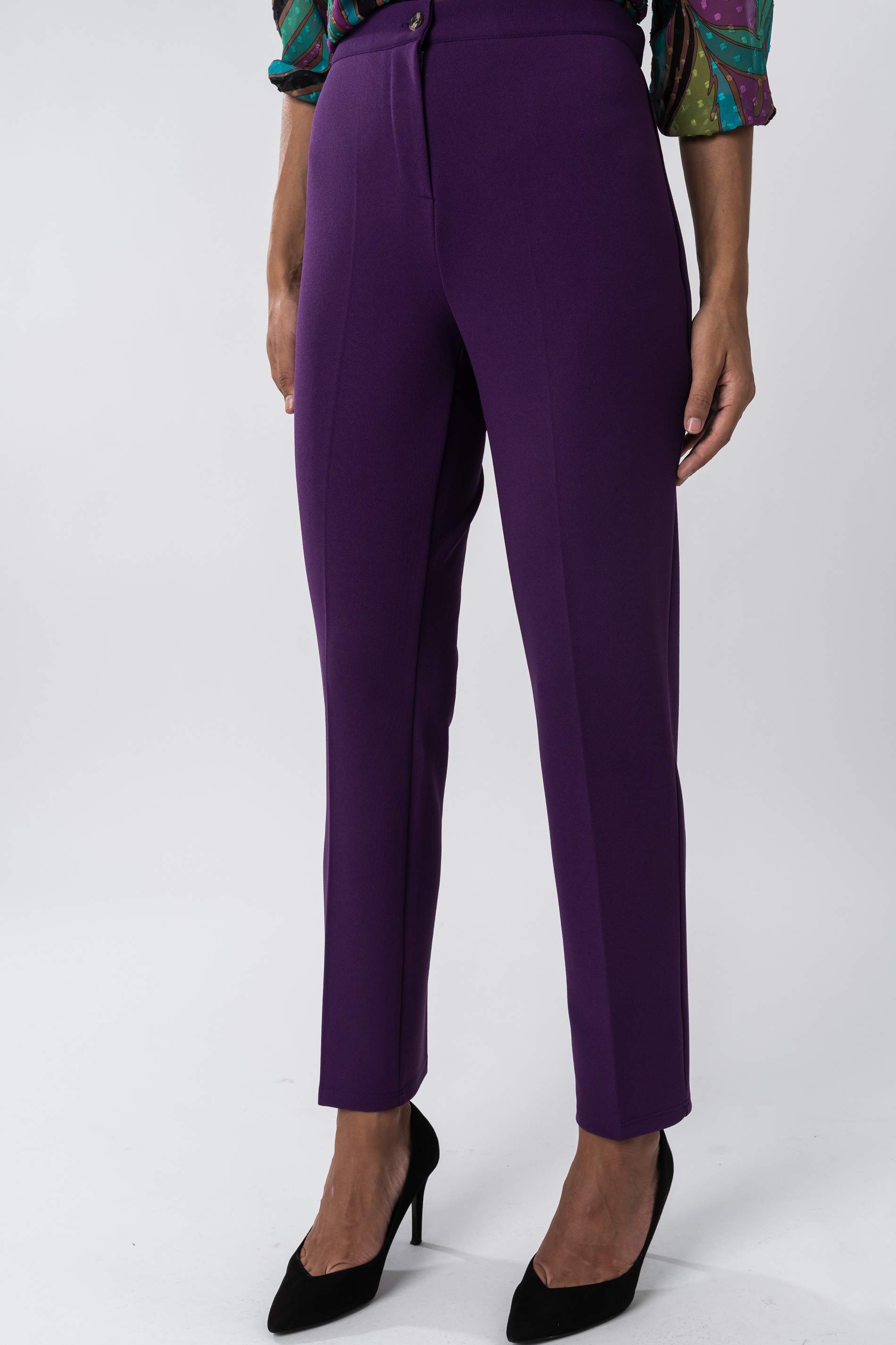 PANTALON CINTURA ELASTICA MORADO