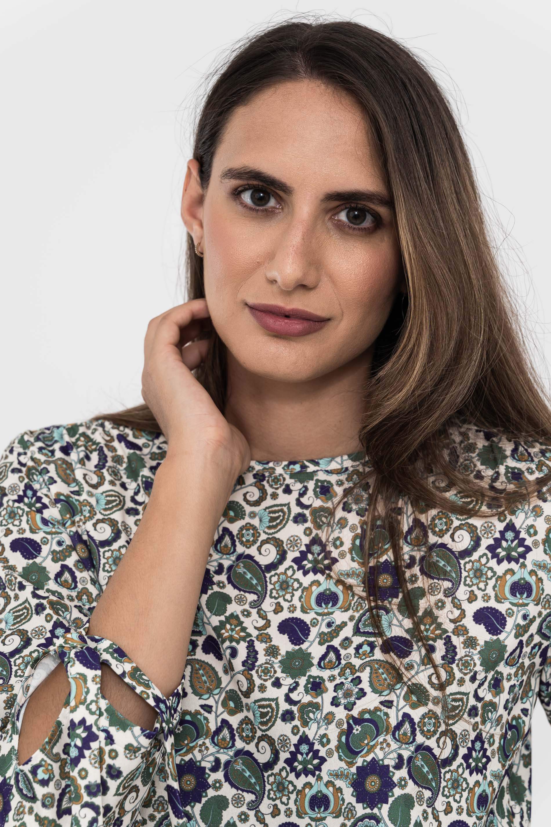 BLUSA PUÑO LAZADA CACHEMIRE