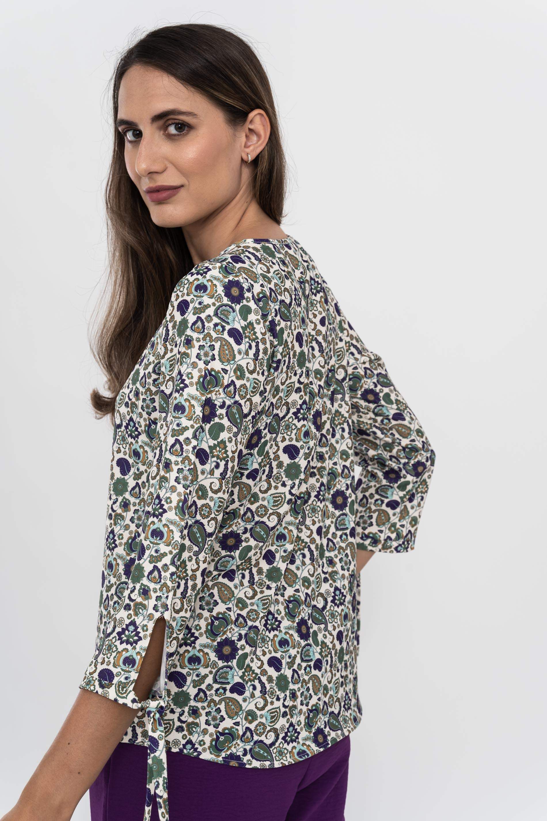 BLUSA PUÑO LAZADA CACHEMIRE