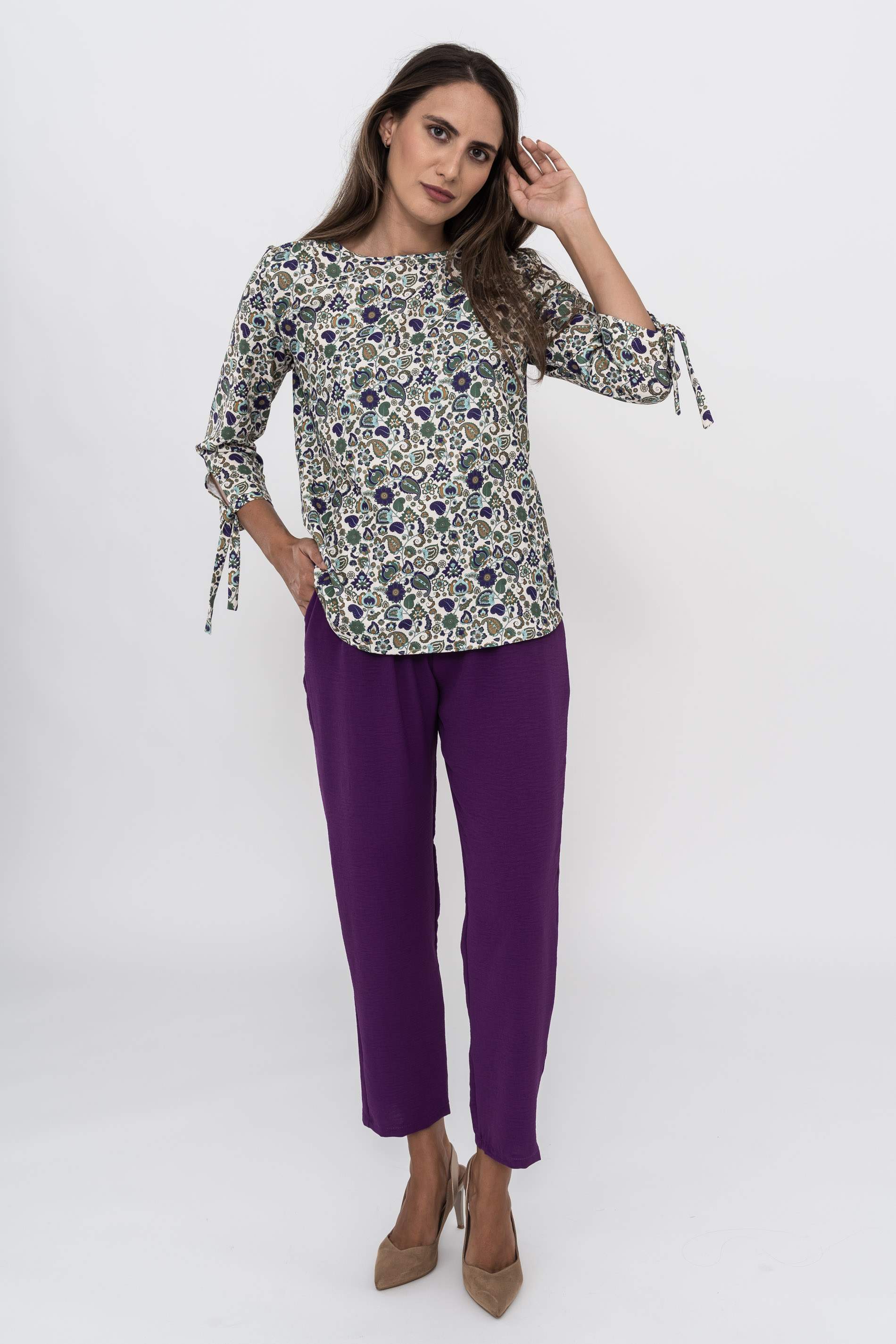 BLUSA PUÑO LAZADA CACHEMIRE